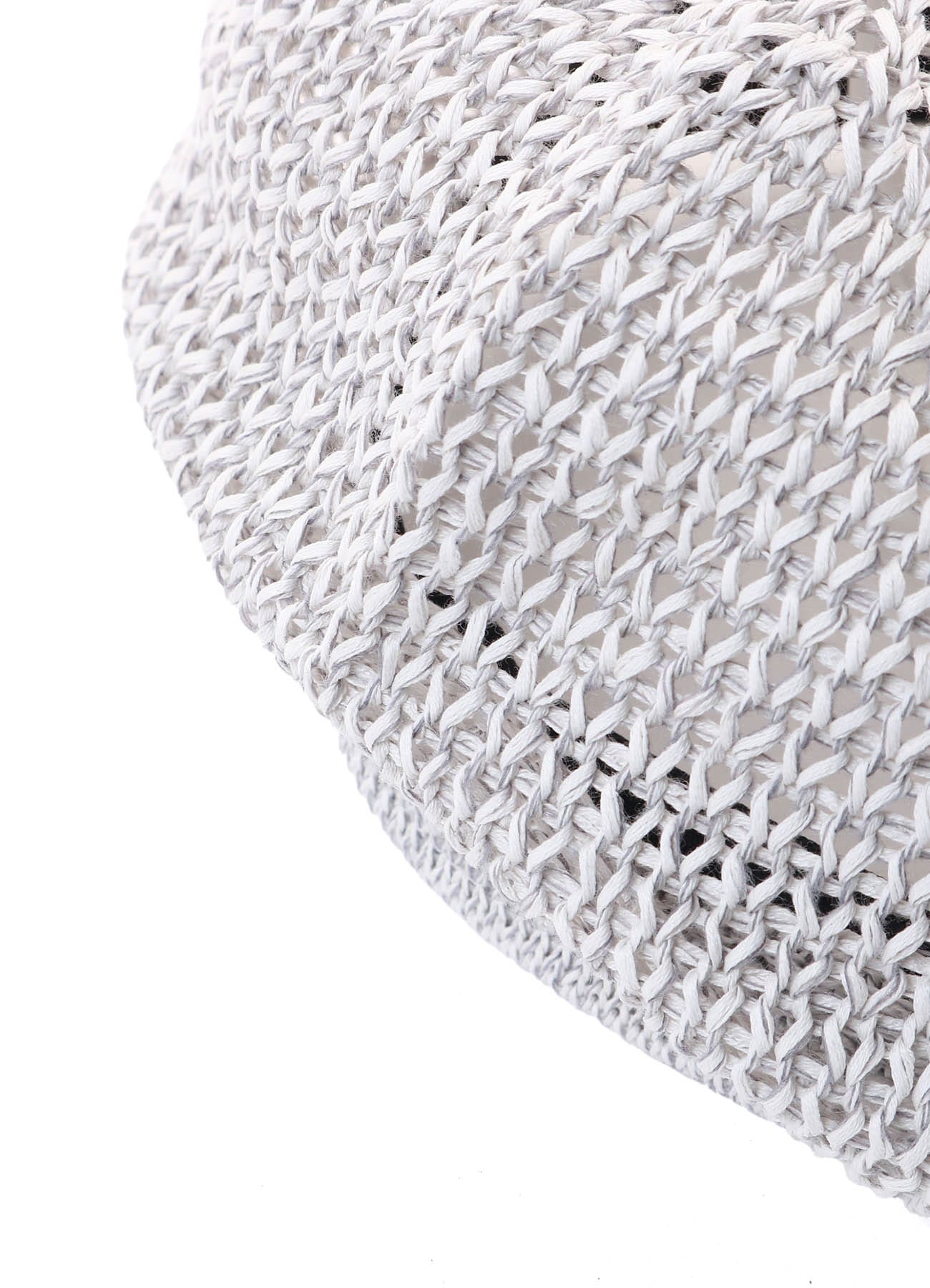 OPENWORK KNIT THERMOS BERET
