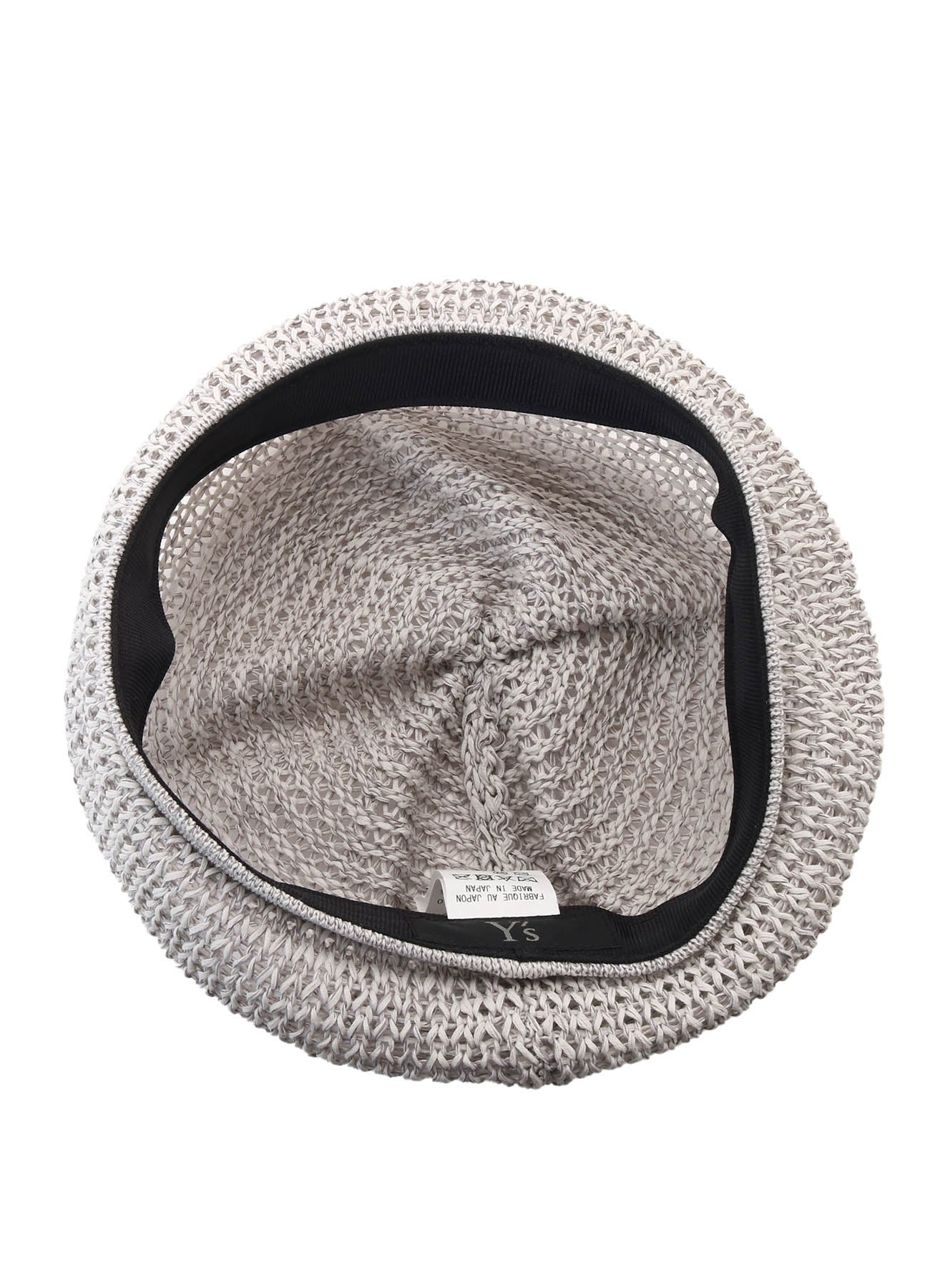 OPENWORK KNIT THERMOS BERET