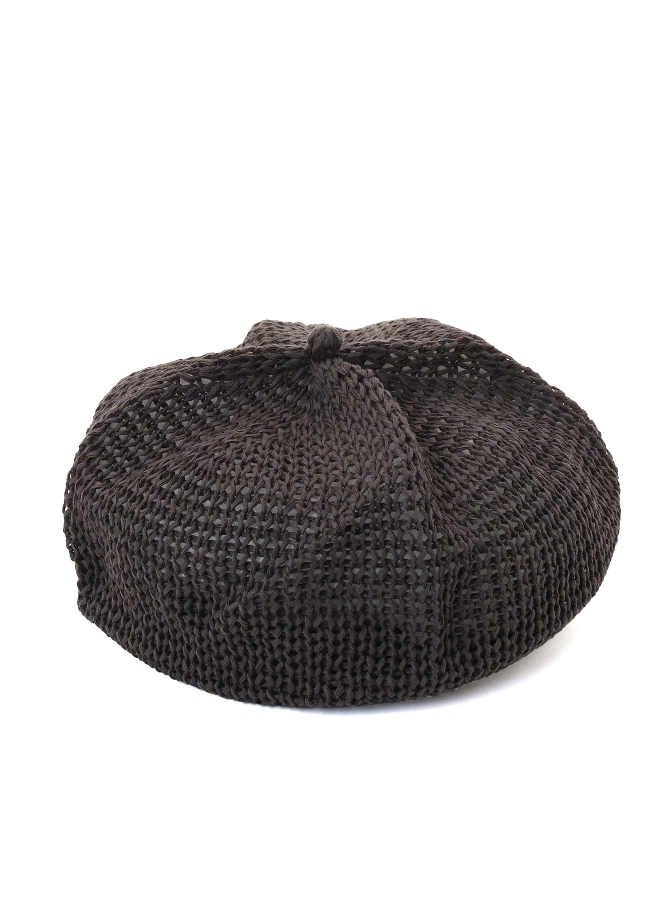 OPENWORK KNIT THERMOS BERET