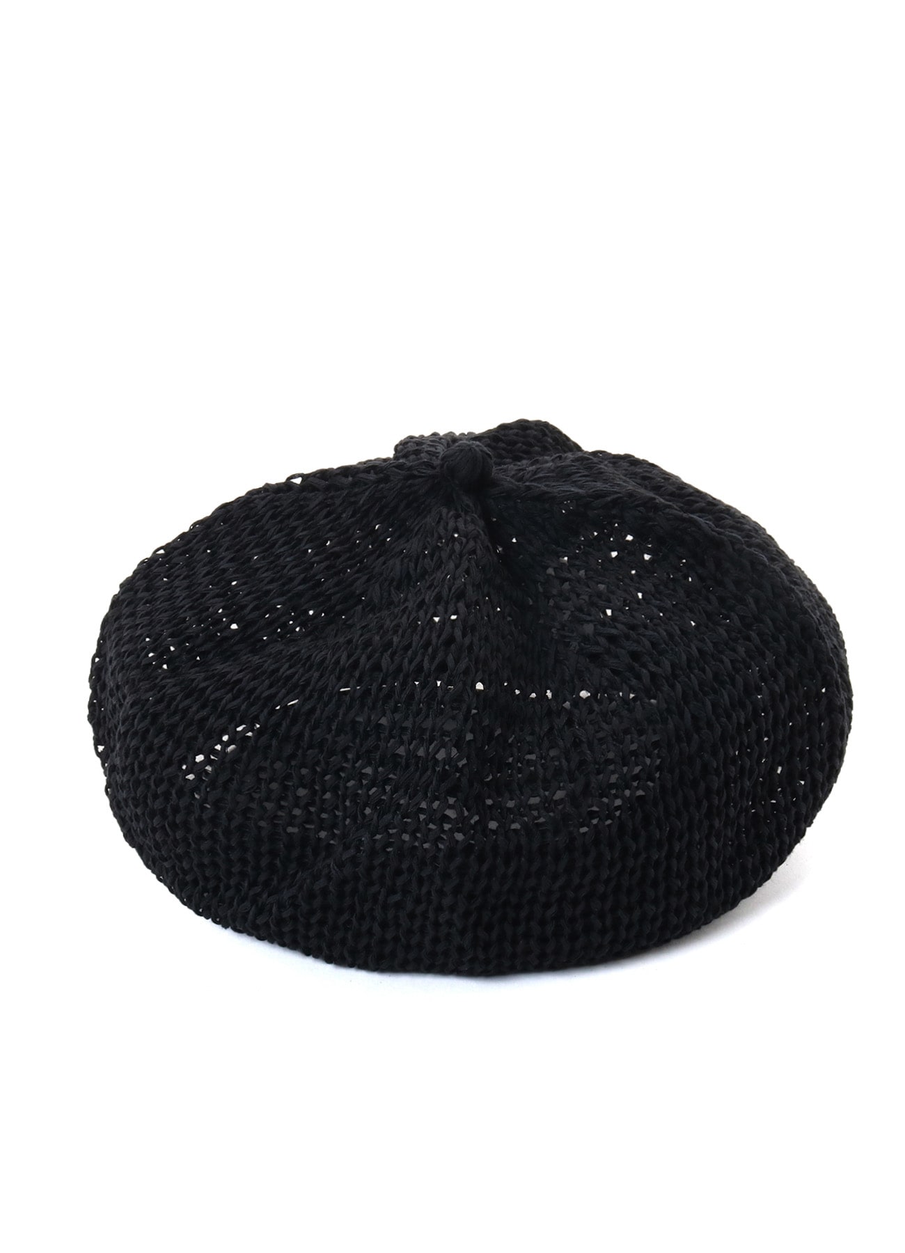 OPENWORK KNIT THERMOS BERET