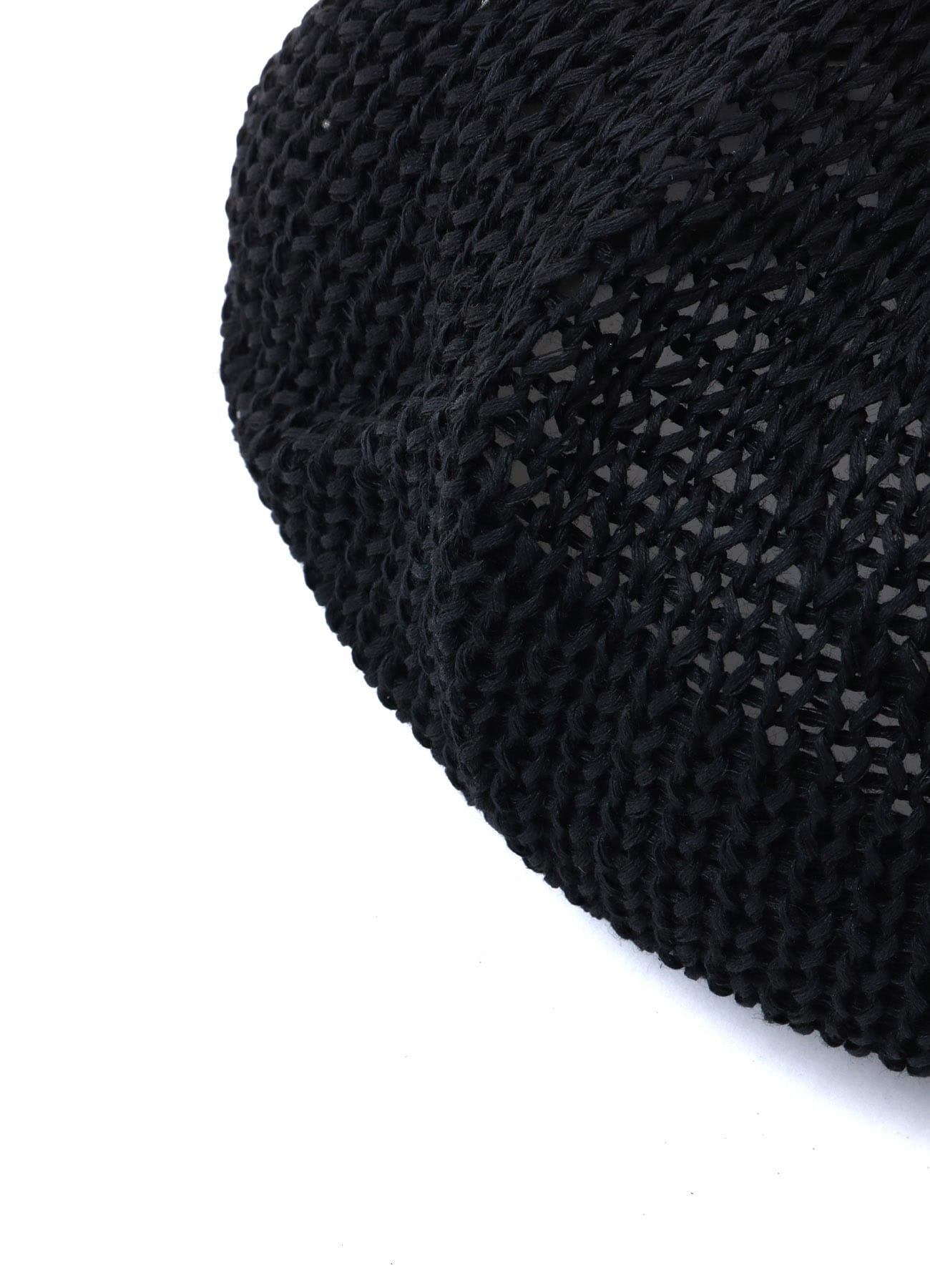 OPENWORK KNIT THERMOS BERET