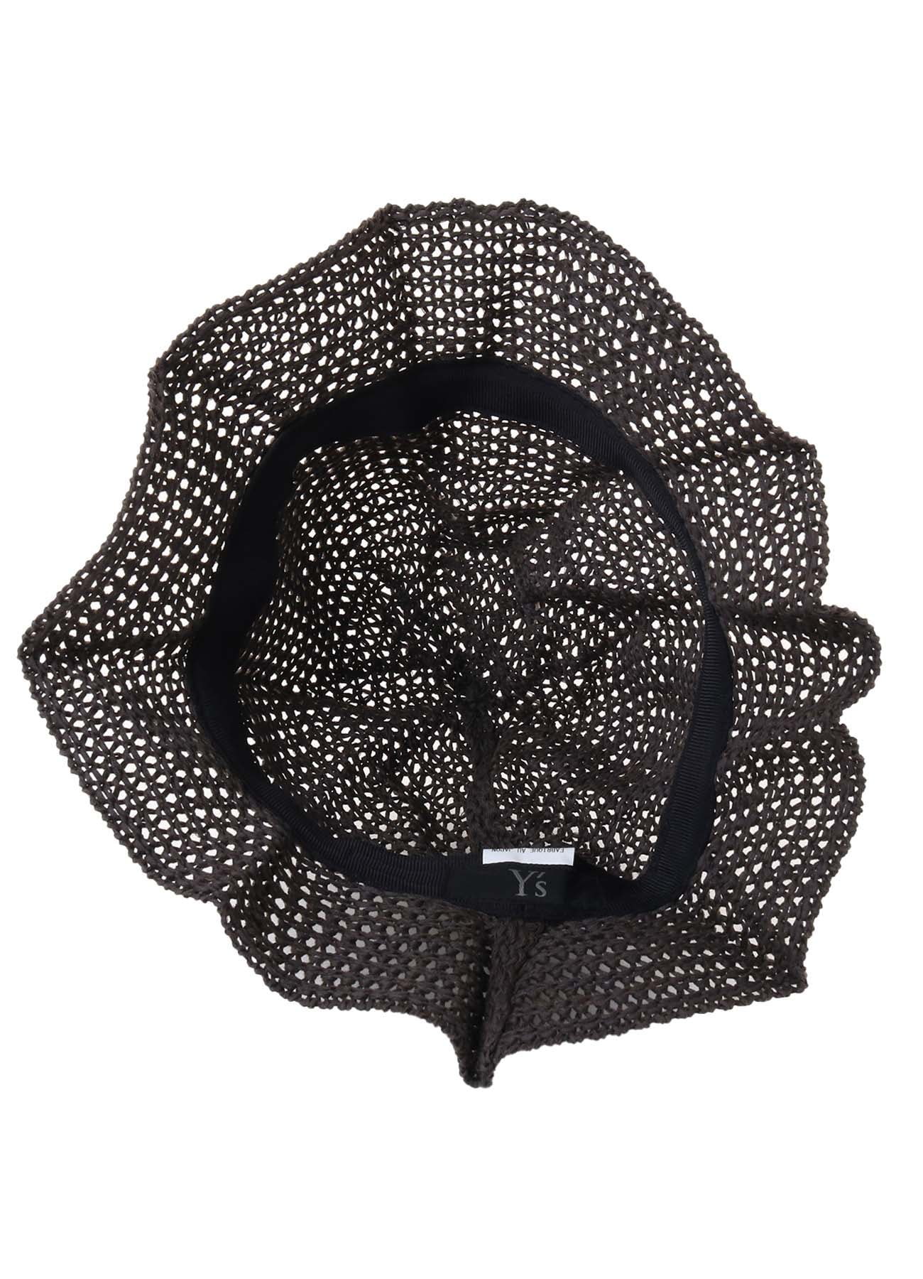 OPENWORK KNIT THERMOS HAT