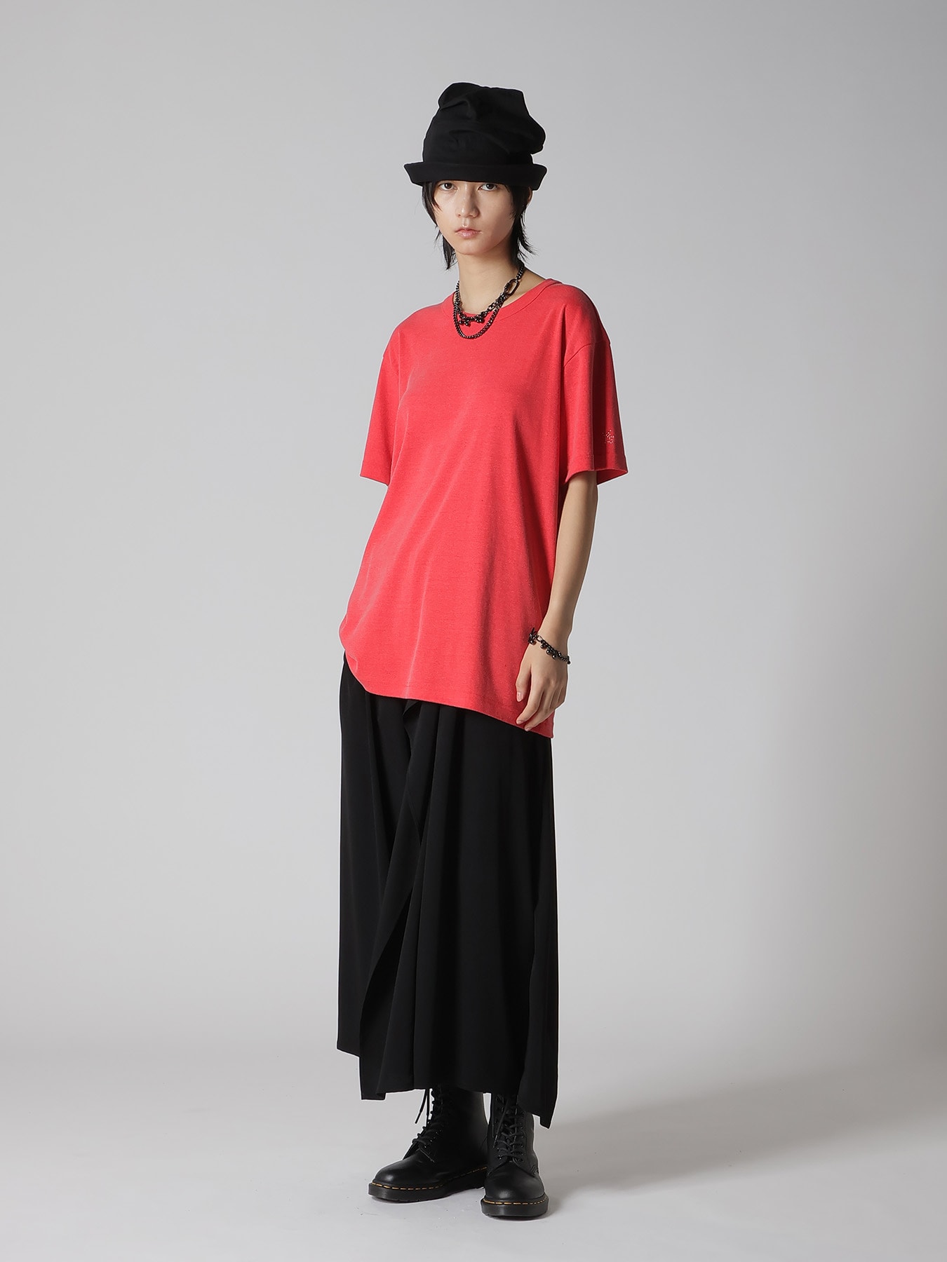 C/NY GABARDINE SQUARE TUCK HAT