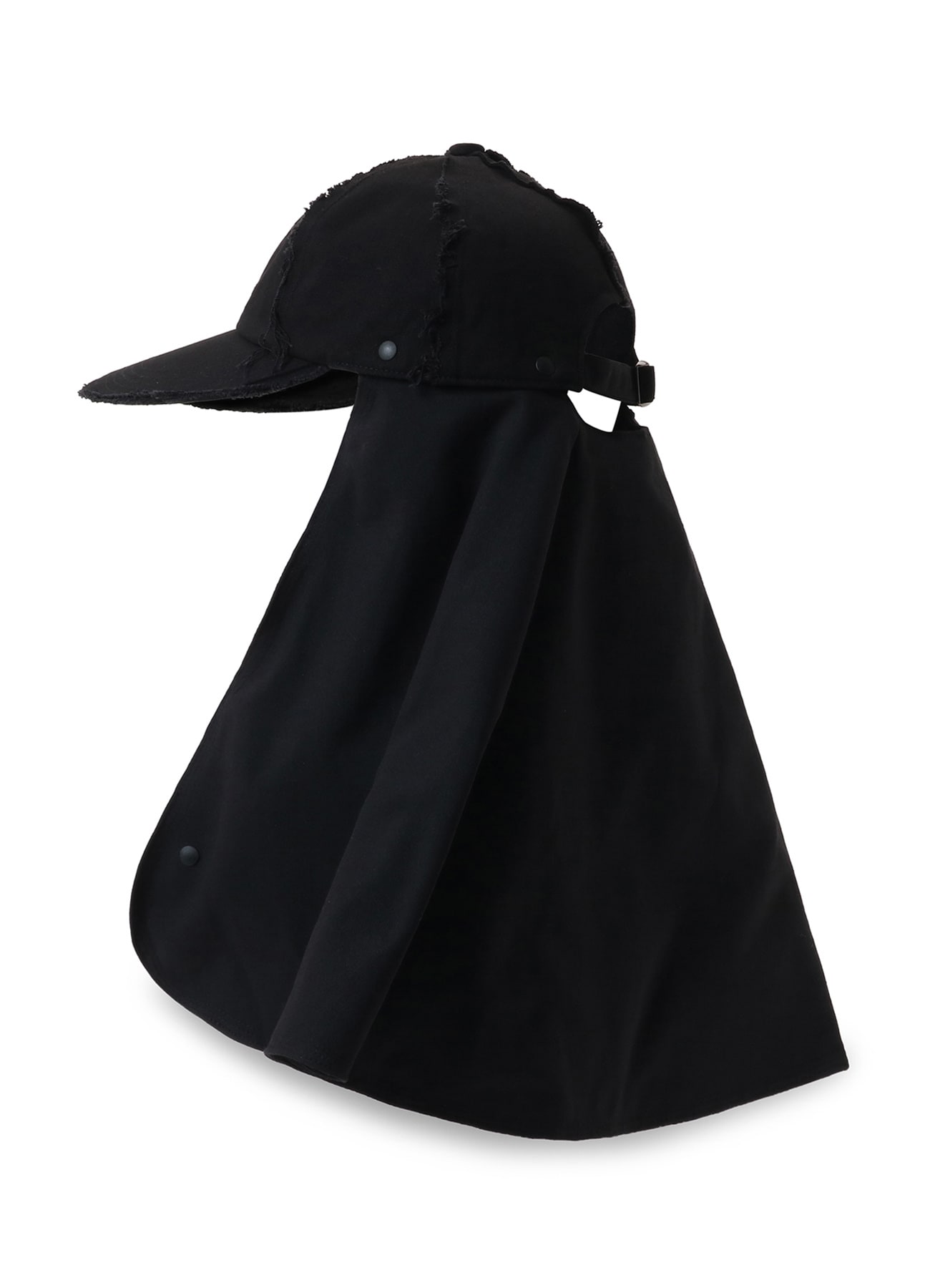 COTTON CANVAS CAP W/ CAPE