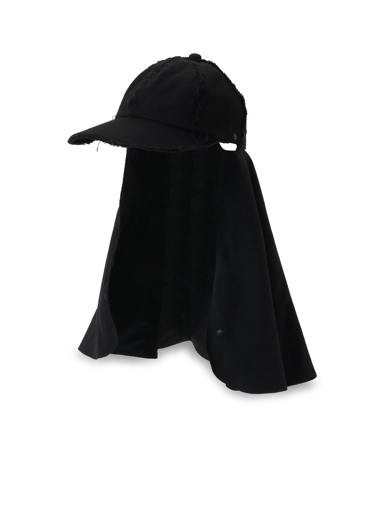 COTTON CANVAS CAP W/ CAPE