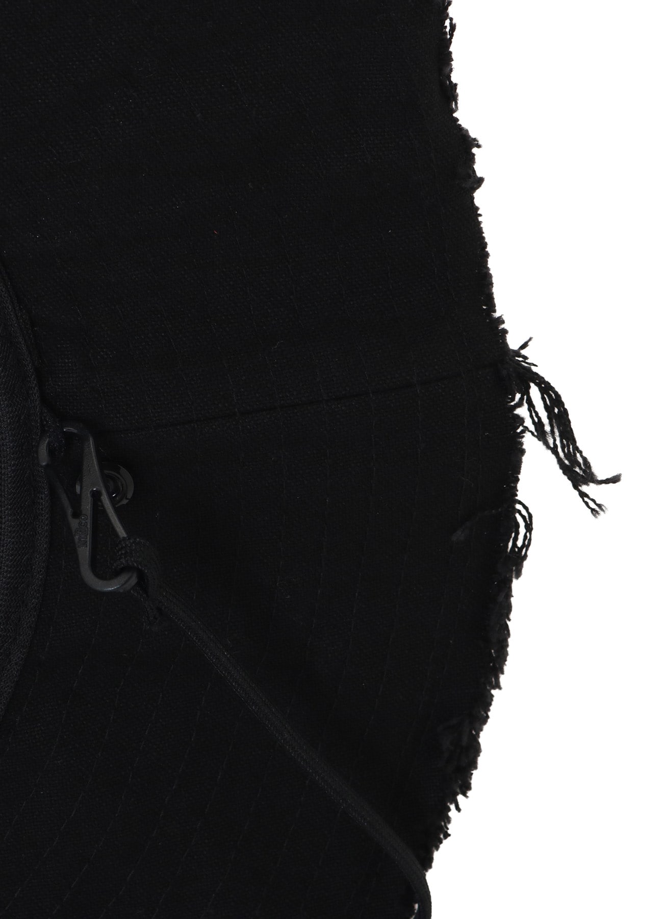 COTTON CANVAS HAT W/ CAPE