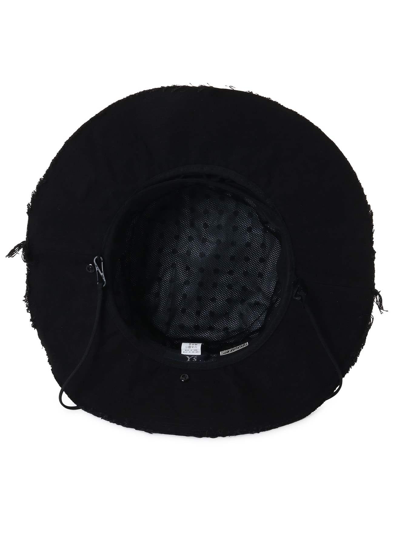 COTTON CANVAS HAT W/ CAPE