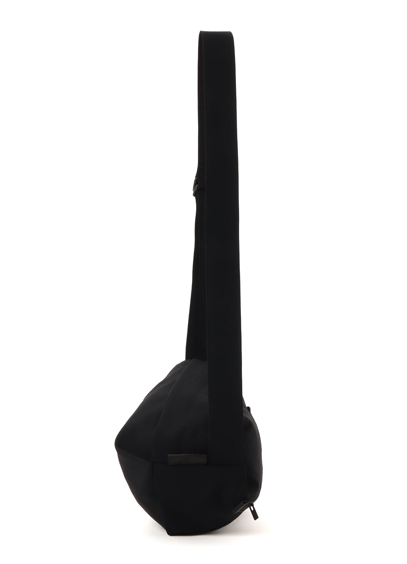 HIGH TWISTED GABARDINE TUCK SHOULDER BAG S