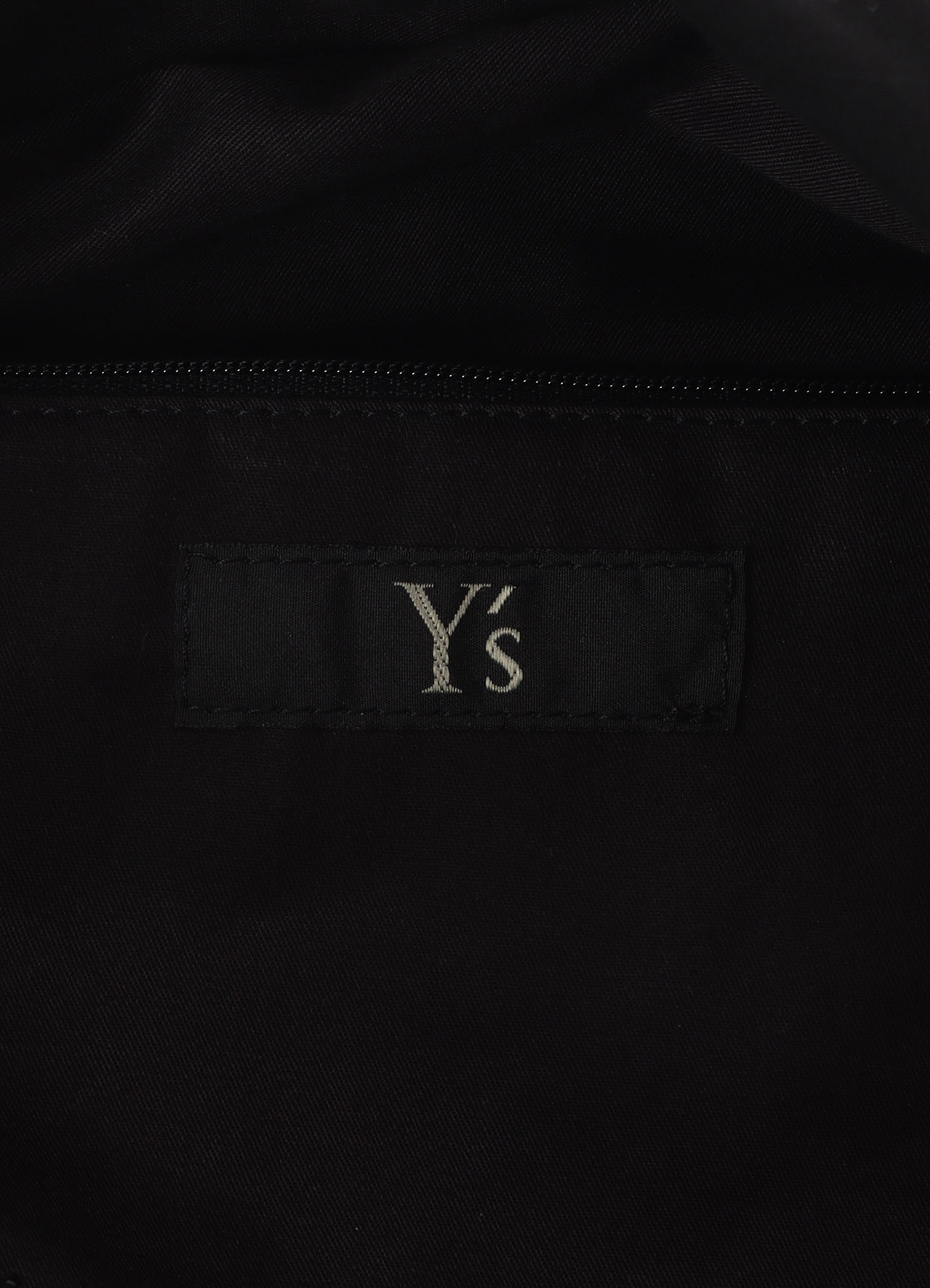 HIGH TWISTED GABARDINE TUCK SHOULDER BAG S