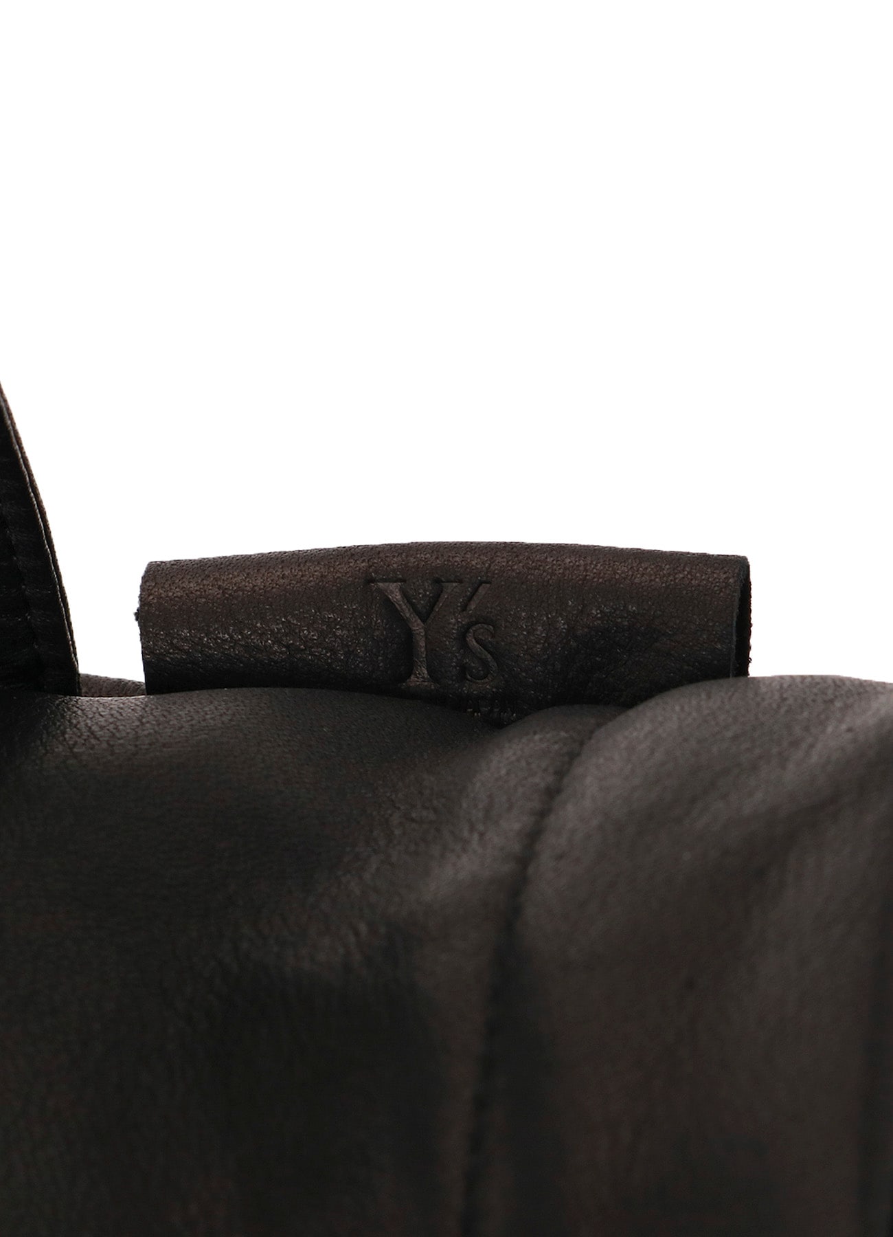 WATER DYED SOFT LEATHER TUCK SHOULDER BAG S