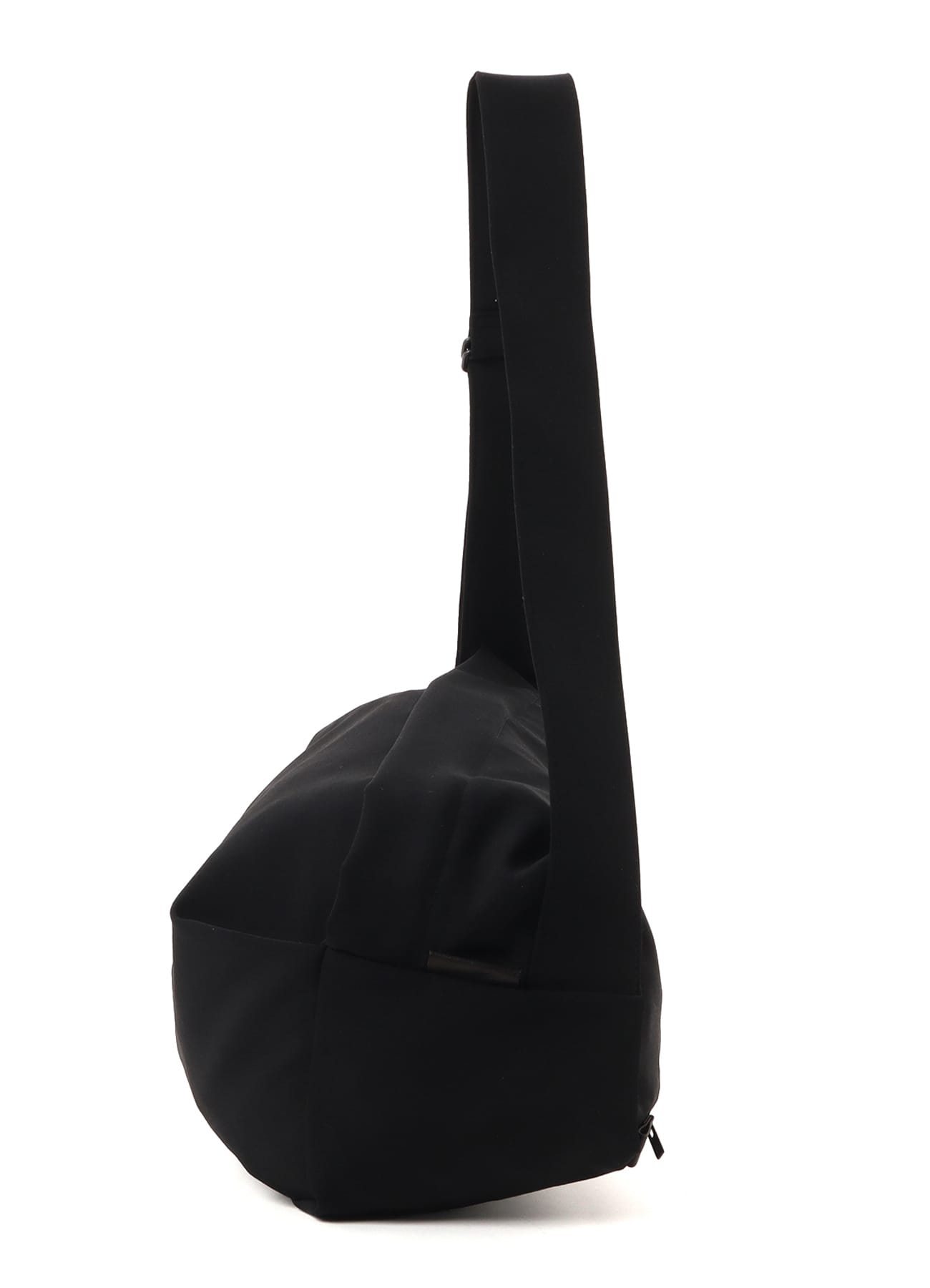 HIGH TWISTED GABARDINE TUCK SHOULDER BAG L