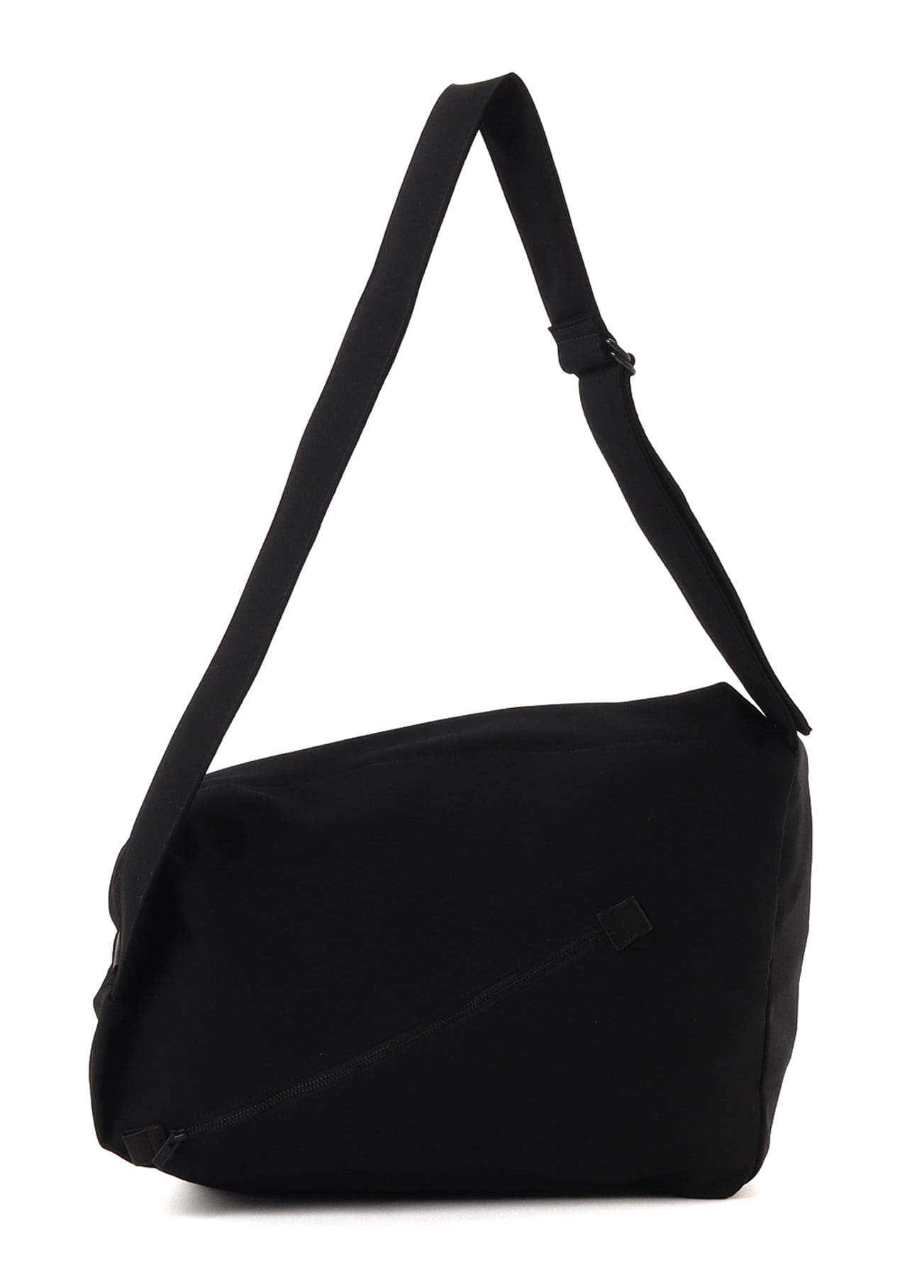 HIGH TWISTED GABARDINE TUCK SHOULDER BAG L