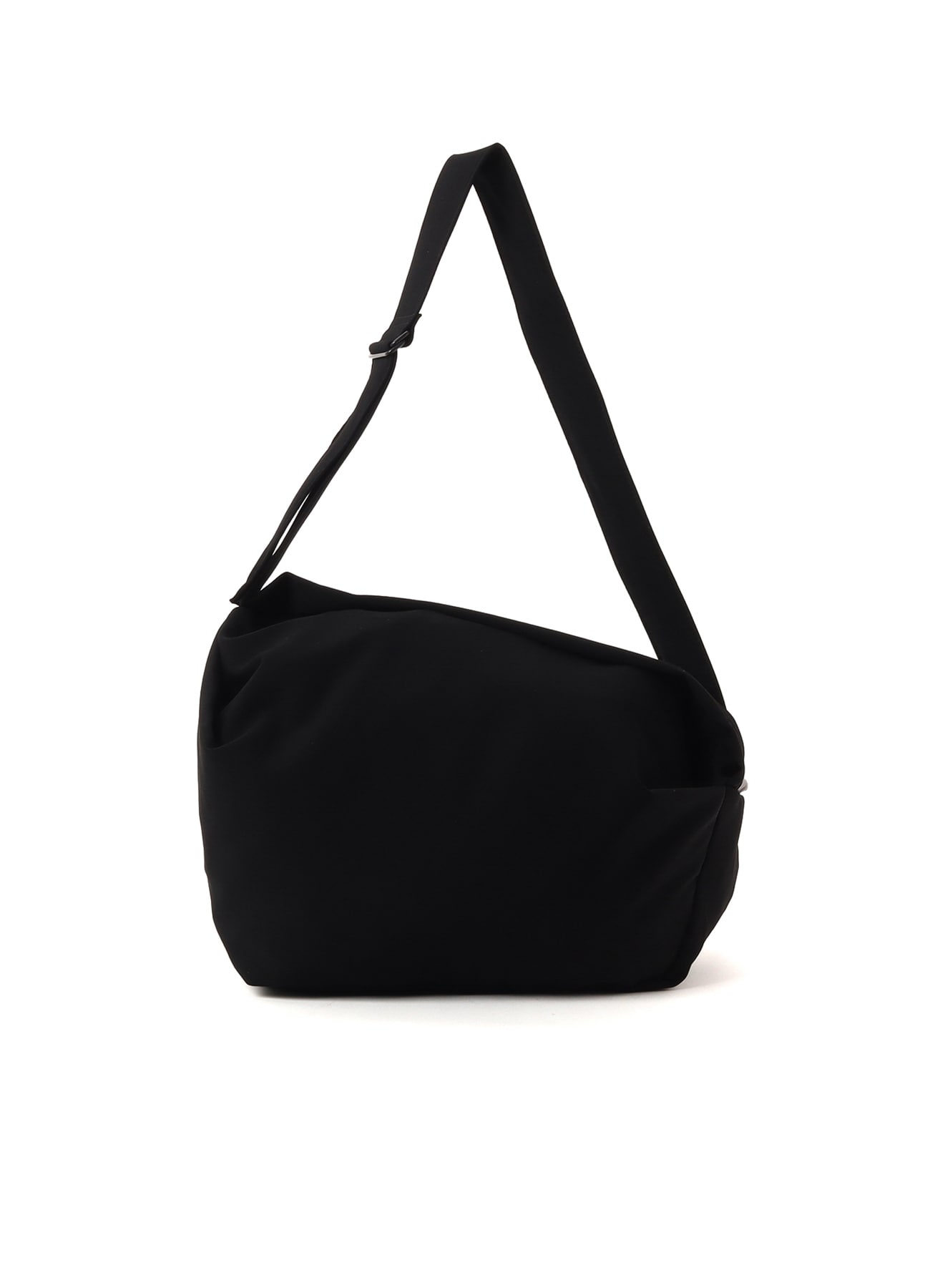 HIGH TWISTED GABARDINE TUCK SHOULDER BAG L