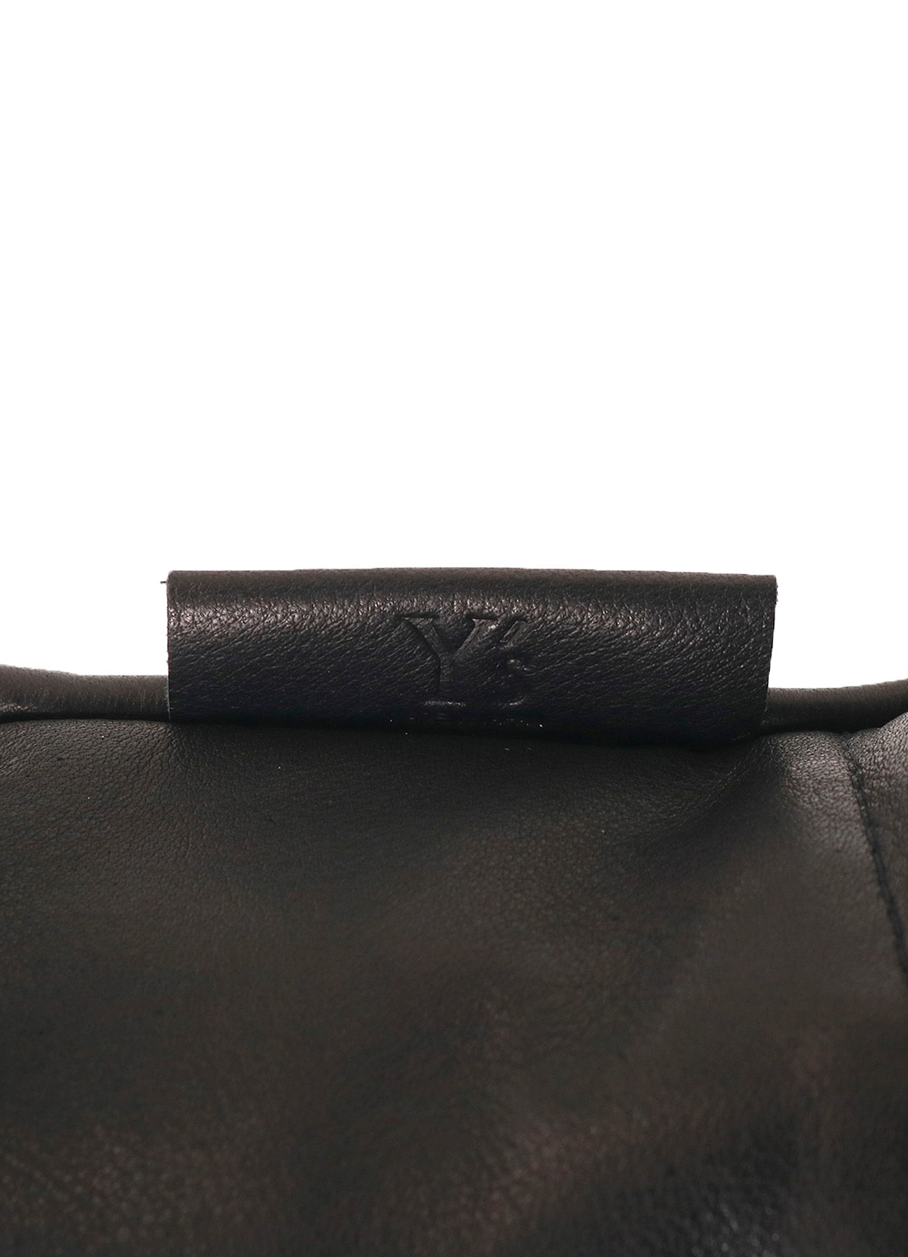 WATER DYED SOFT LEATHER TUCK SHOULDER BAG L