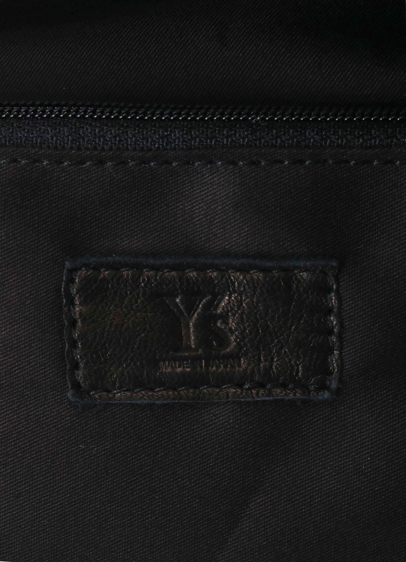 WATER DYED SOFT LEATHER TUCK SHOULDER BAG L