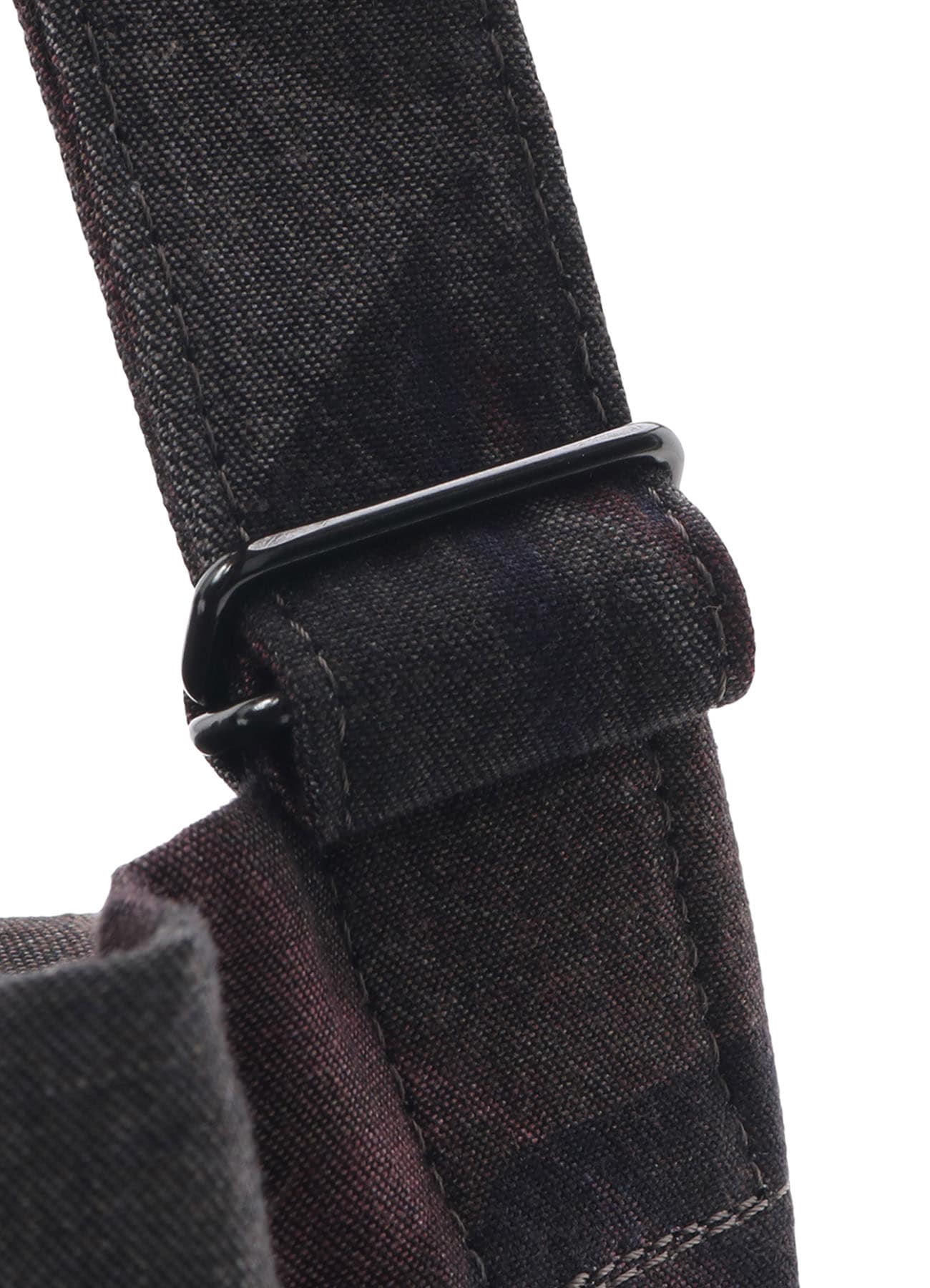 VASE DESIGN COLLAGE PRINT BELTED TOTE BAG S