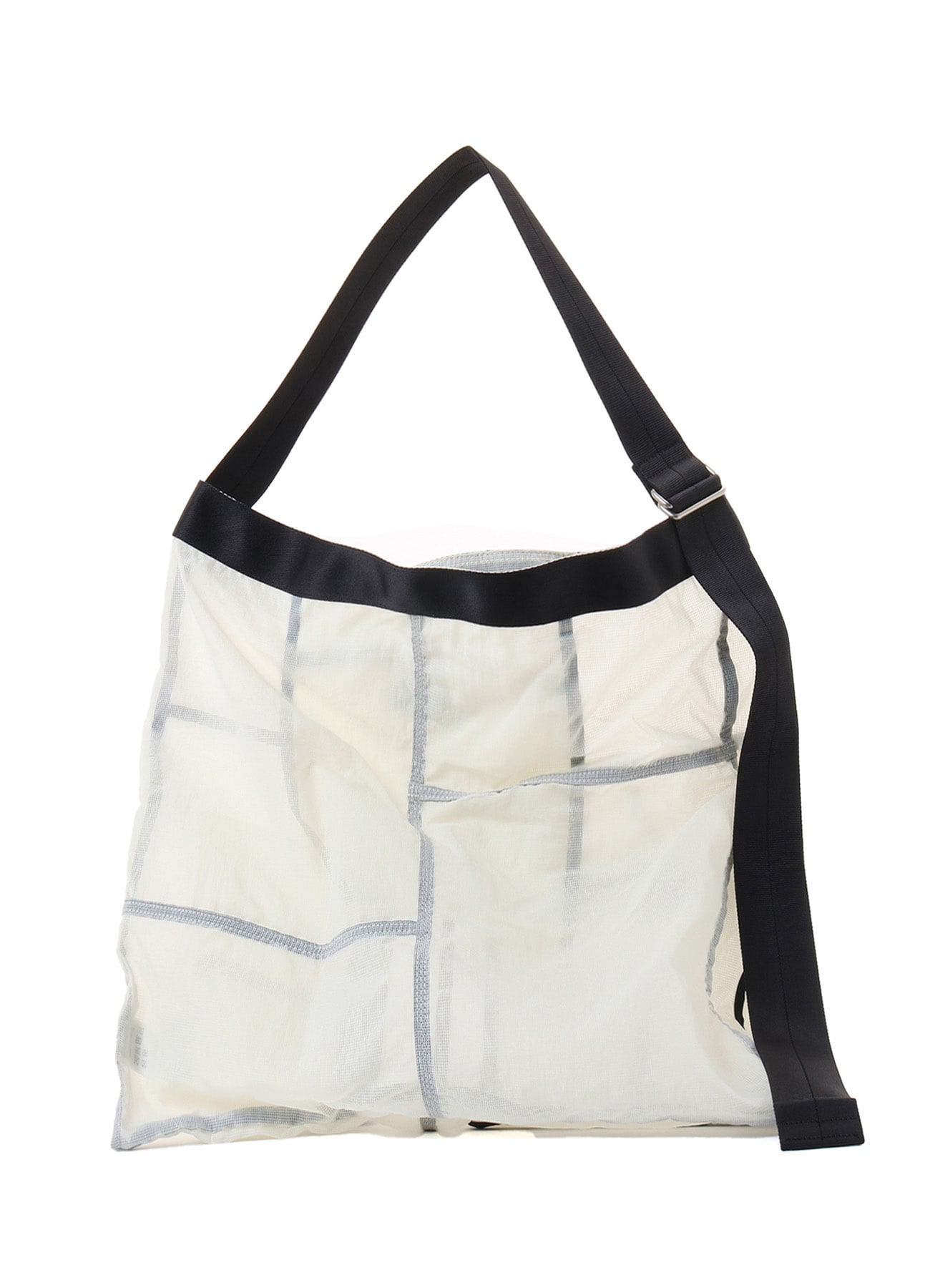 SHEER RIPSTOP NYLON BIG SHOULDER BAG