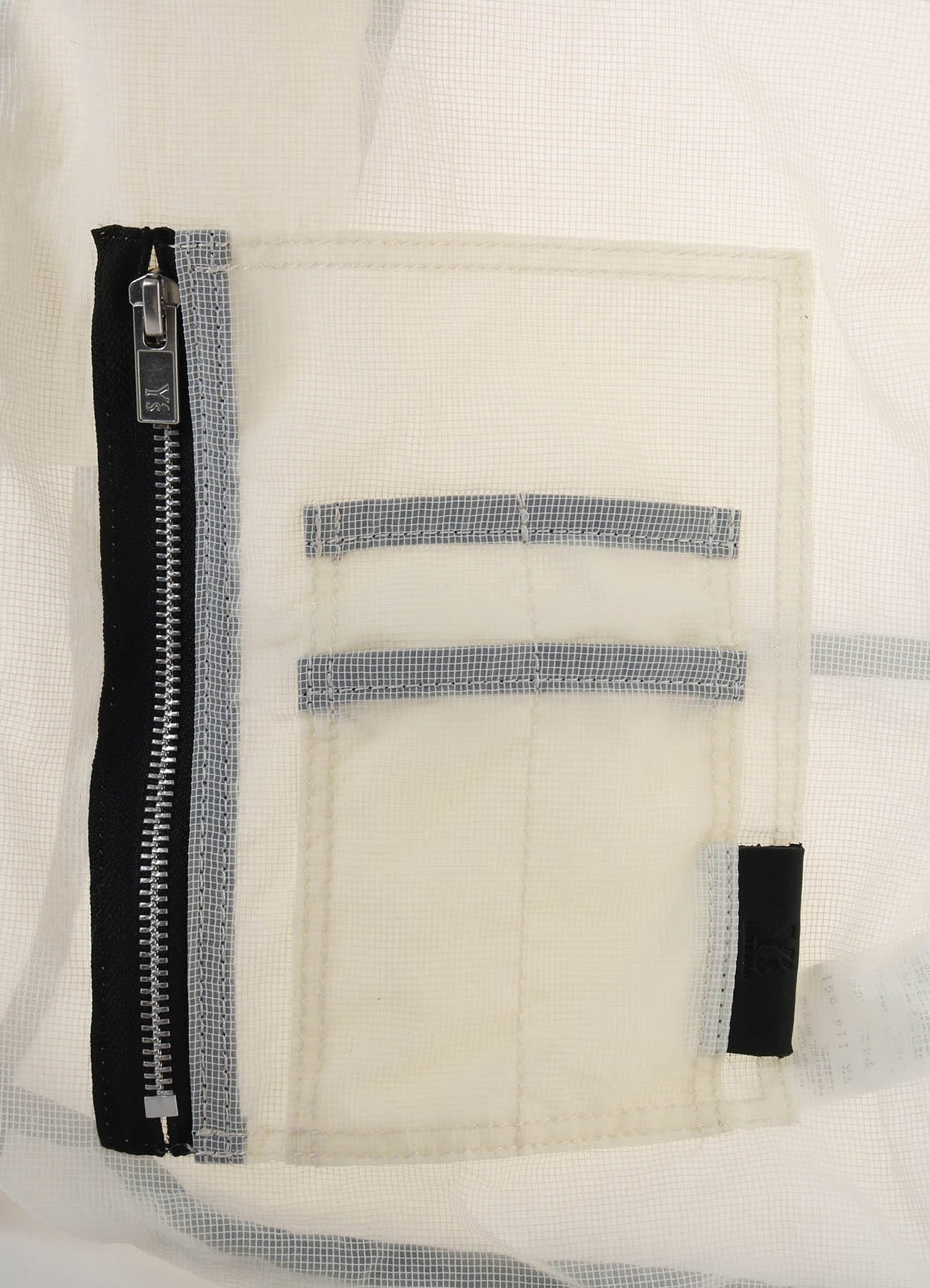 SHEER RIPSTOP NYLON BIG SHOULDER BAG