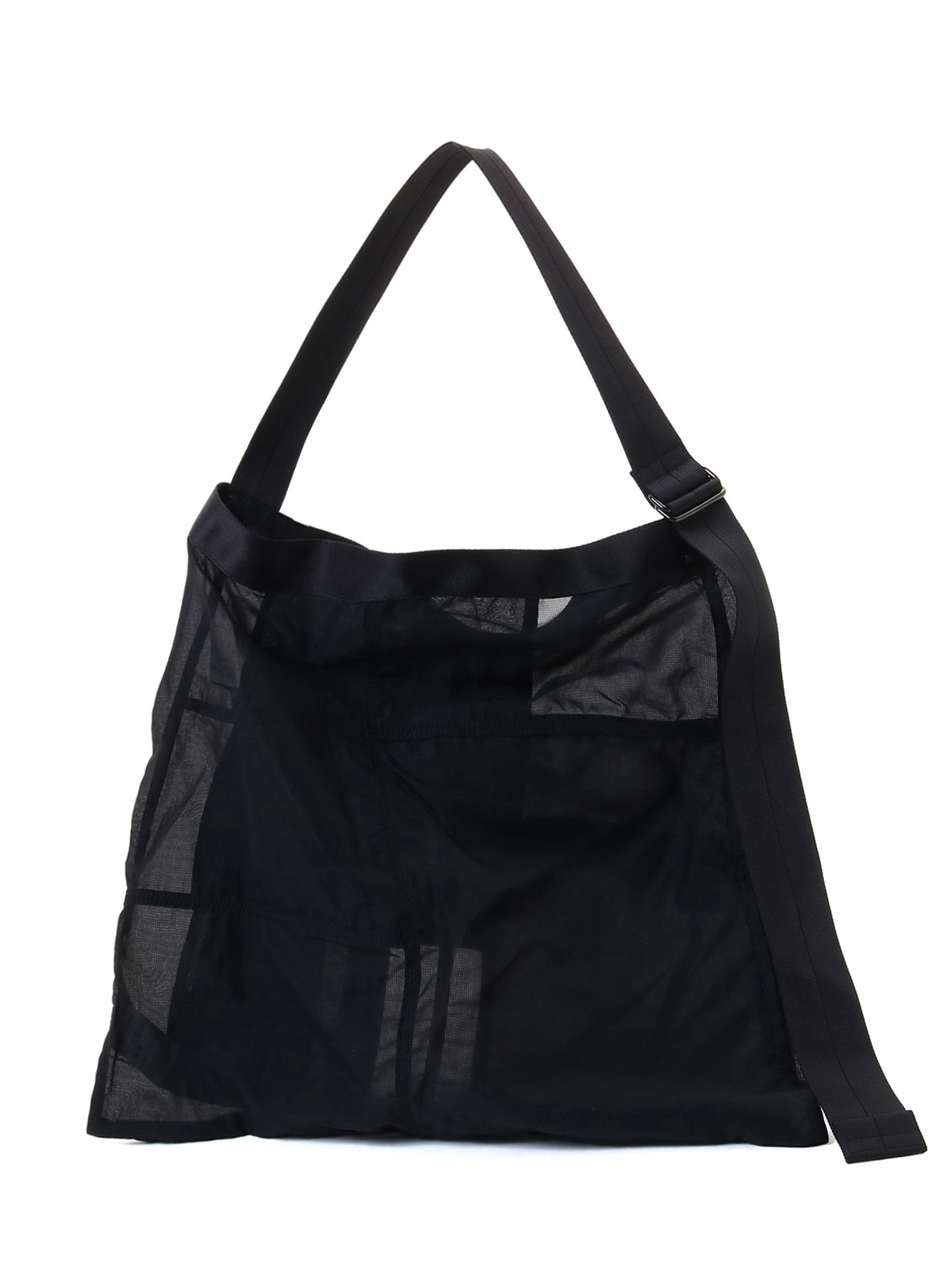 SHEER RIPSTOP NYLON BIG SHOULDER BAG