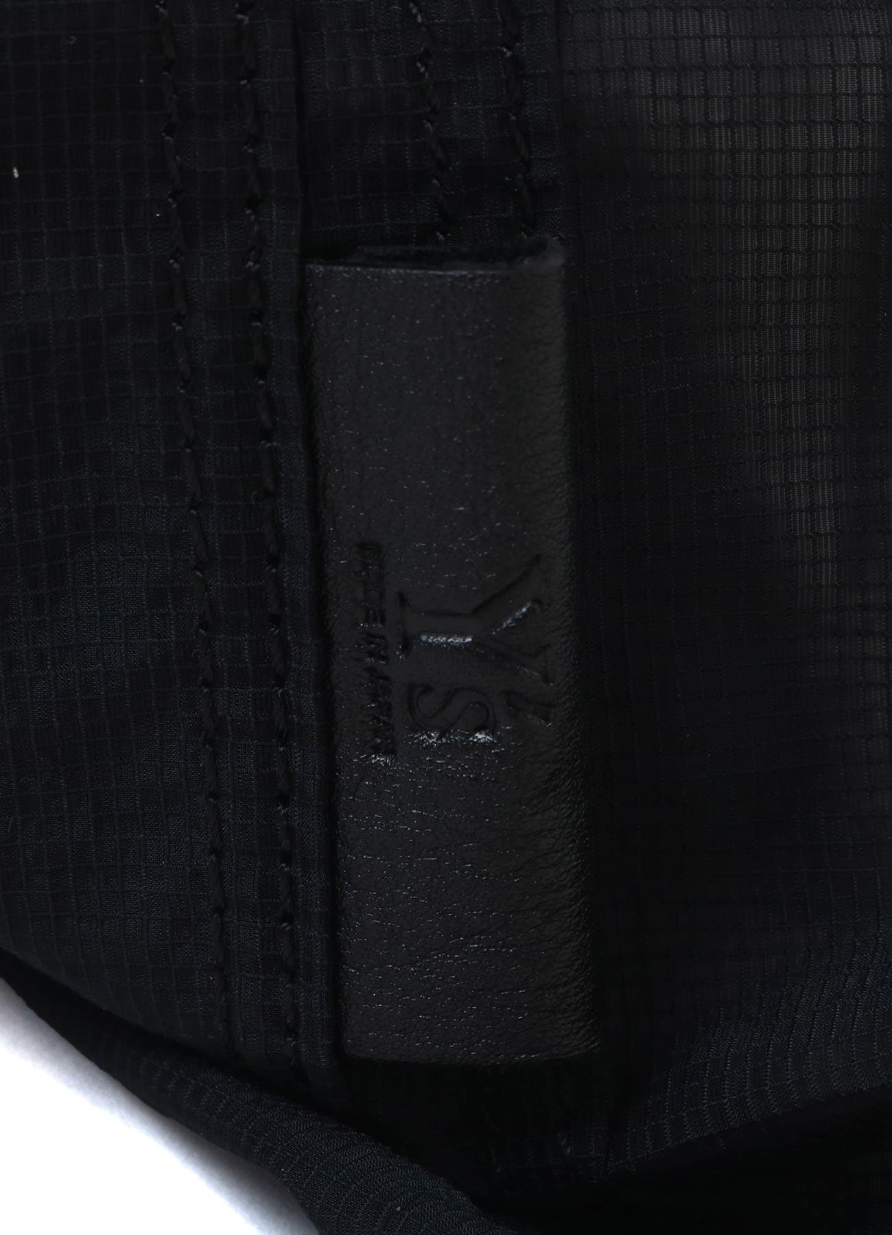 SHEER RIPSTOP NYLON BIG SHOULDER BAG