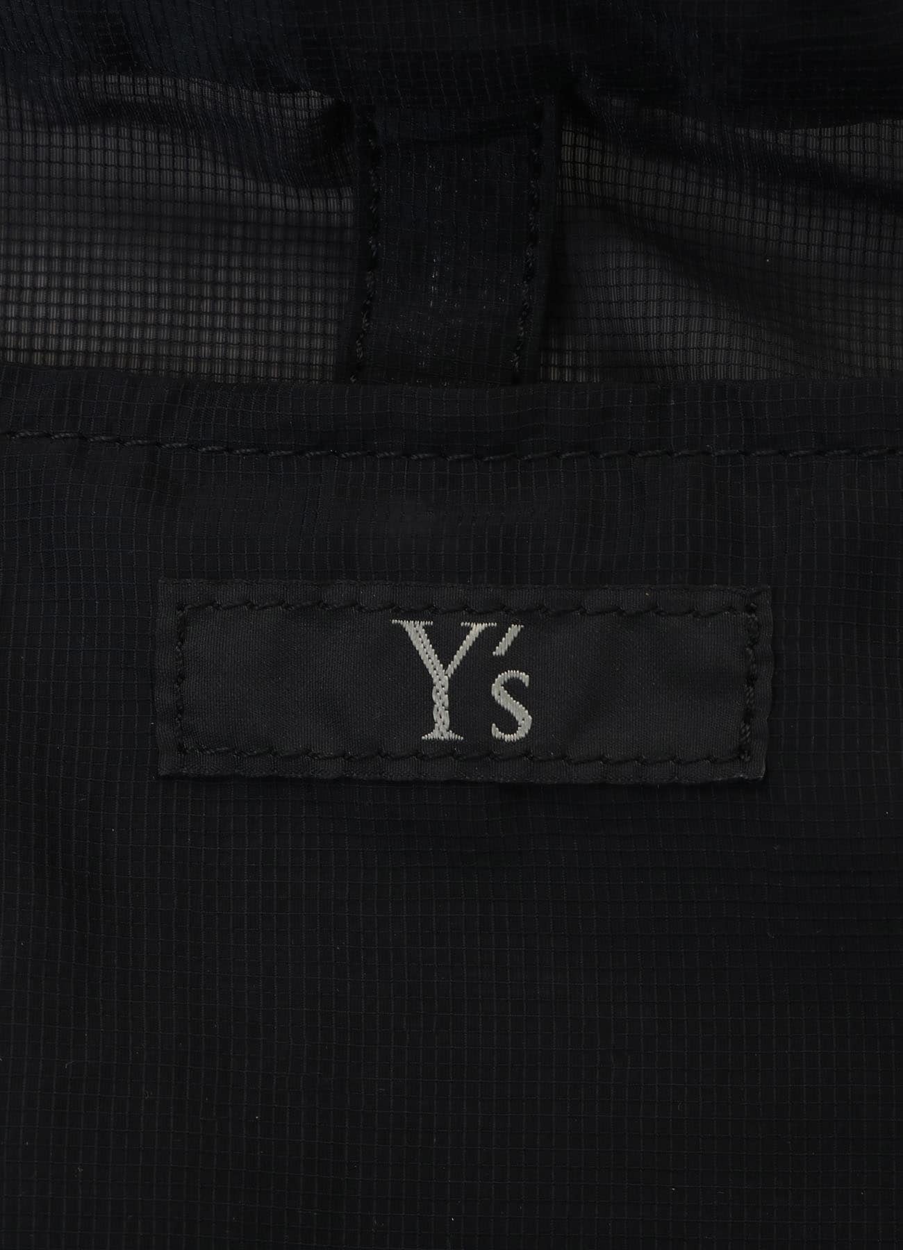 SHEER RIPSTOP NYLON BIG SHOULDER BAG