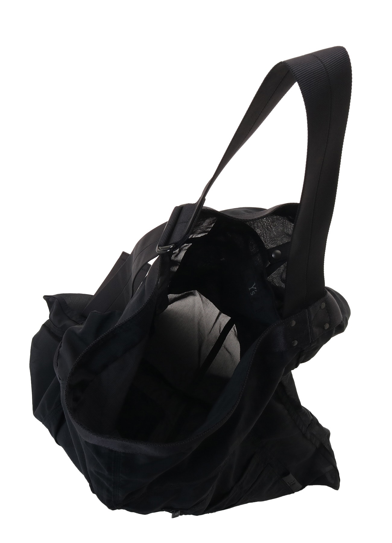 SHEER RIPSTOP NYLON BIG SHOULDER BAG