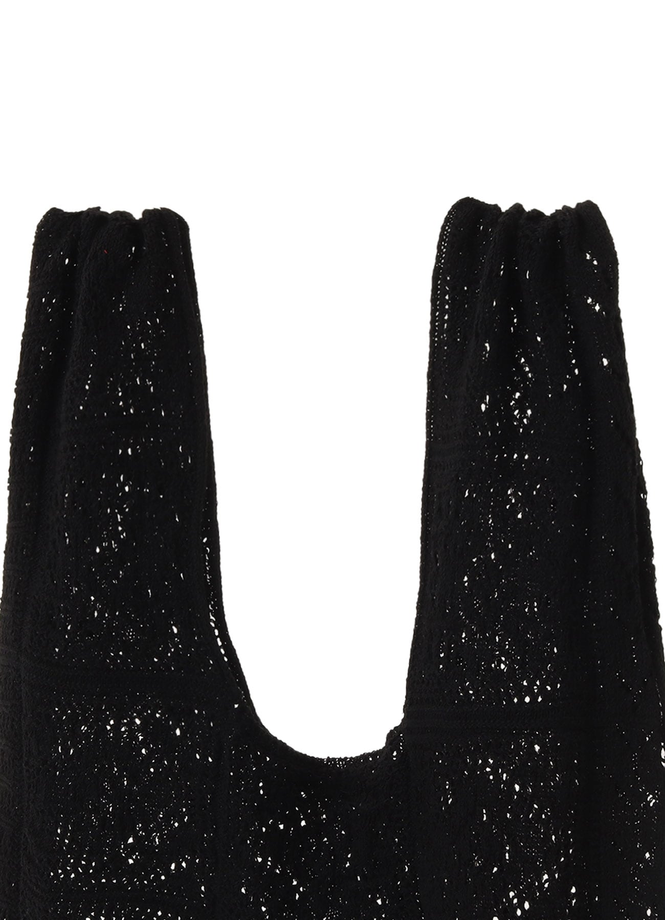 MEXICAN TILE PATTERN KNIT TOTE BAG