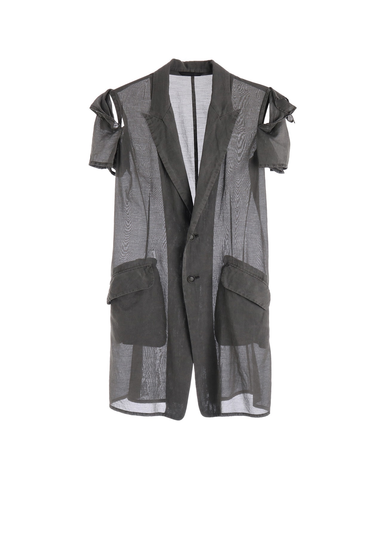 CUPRO/COTTON GARMENT DYED JACKET