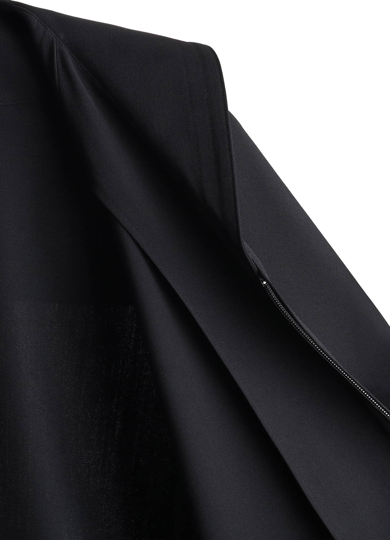 WOOL GABARDINE SAILOR COLLAR JACKET