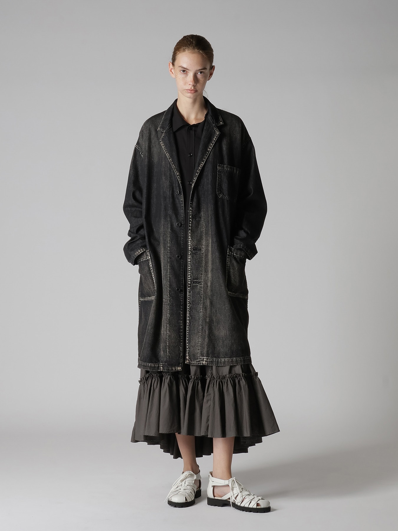 8OZ SPOTTED DENIM WORK JACKET