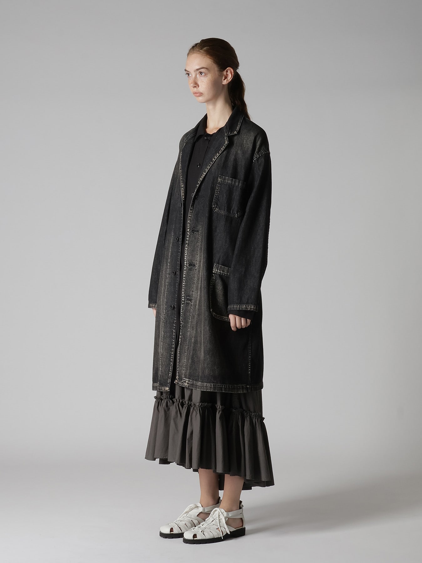 8OZ SPOTTED DENIM WORK JACKET