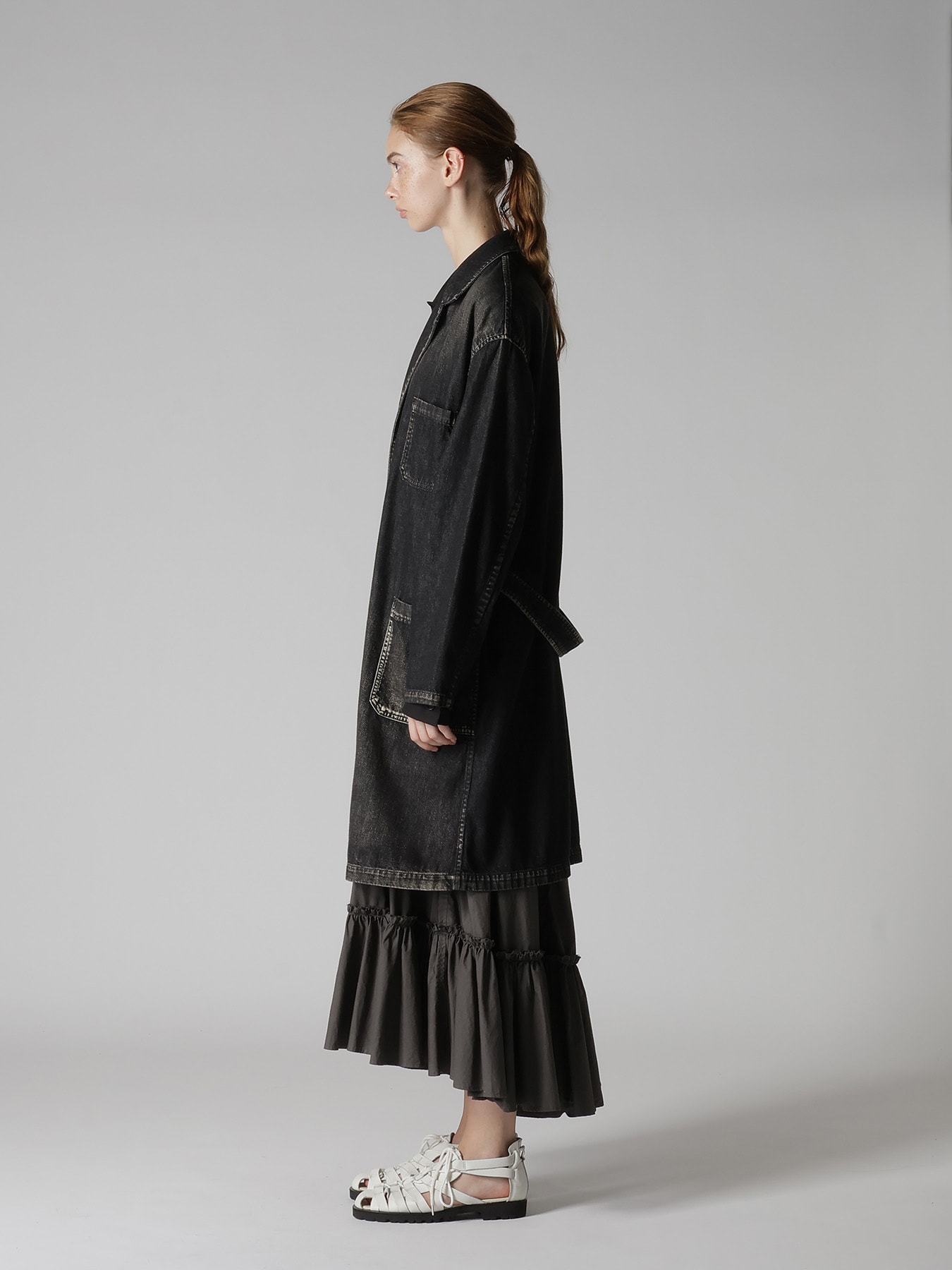 8OZ SPOTTED DENIM WORK JACKET