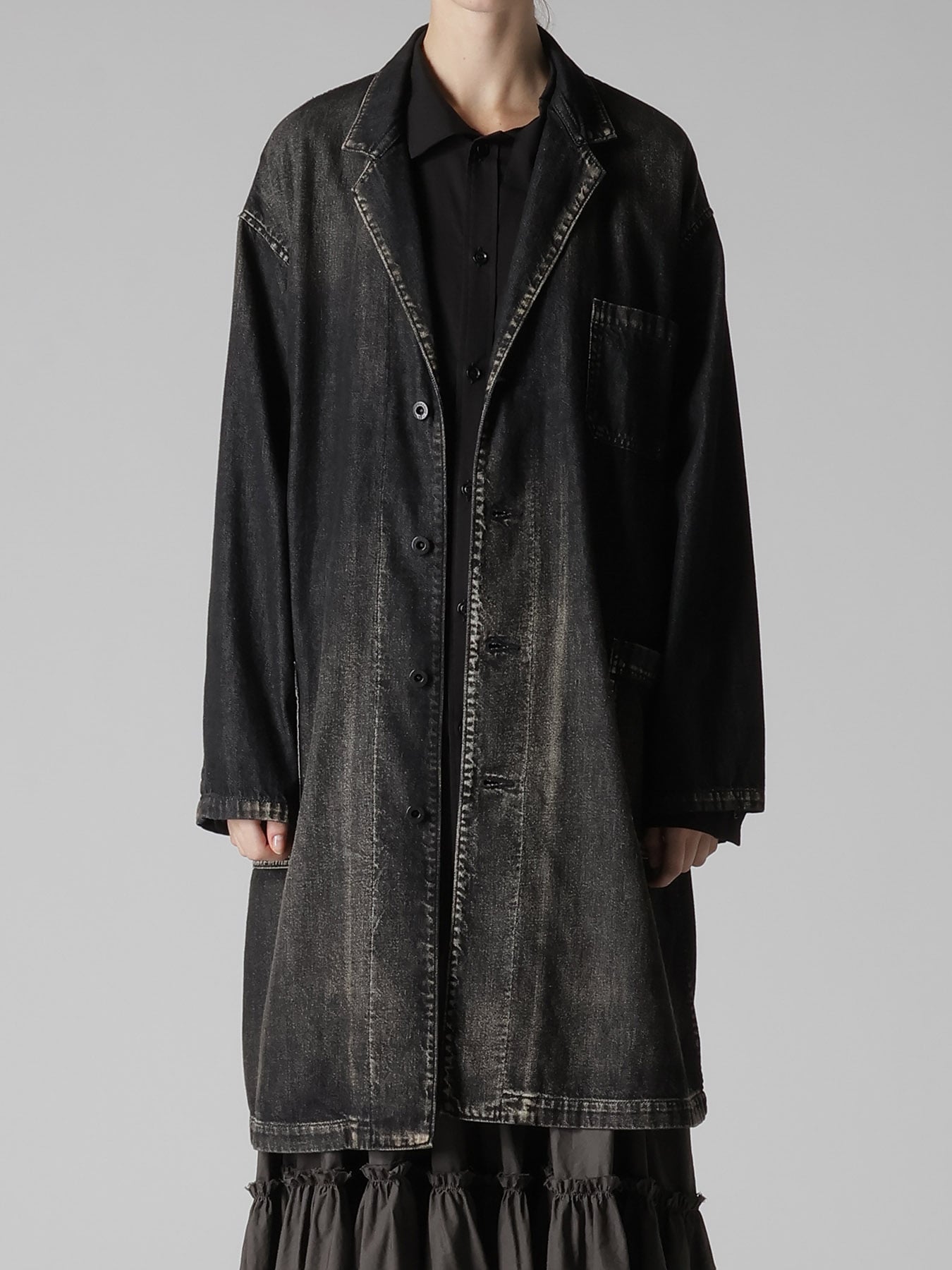 8OZ SPOTTED DENIM WORK JACKET