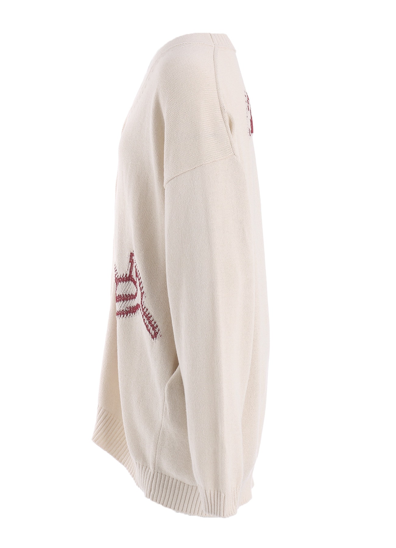 TOY GLITER JACQUARD CARDIGAN