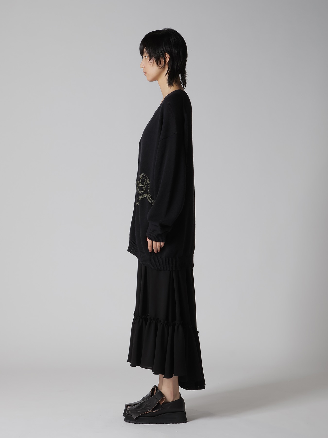 TOY GLITER JACQUARD CARDIGAN