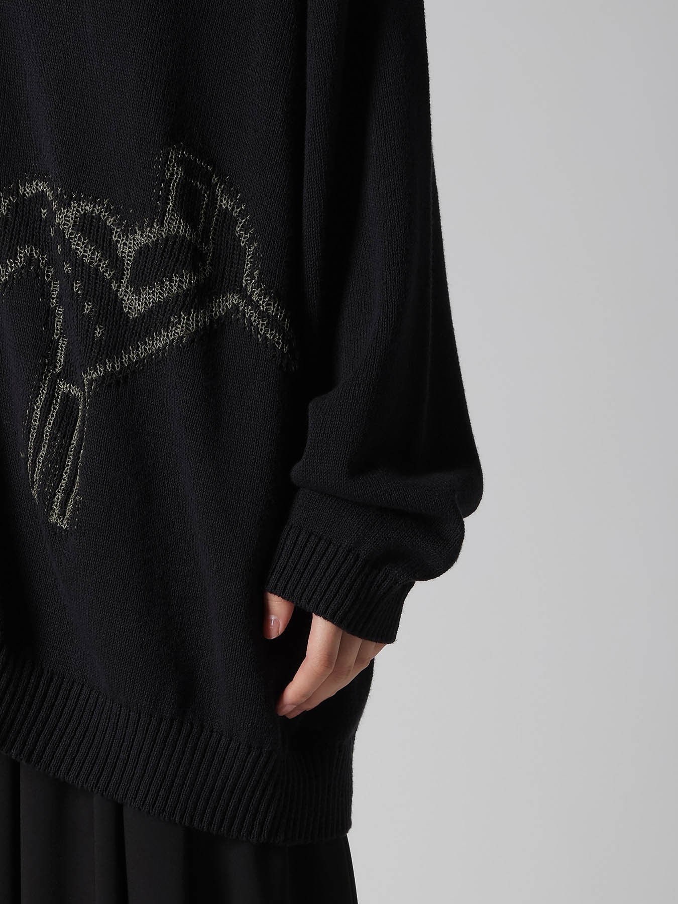 TOY GLITER JACQUARD CARDIGAN