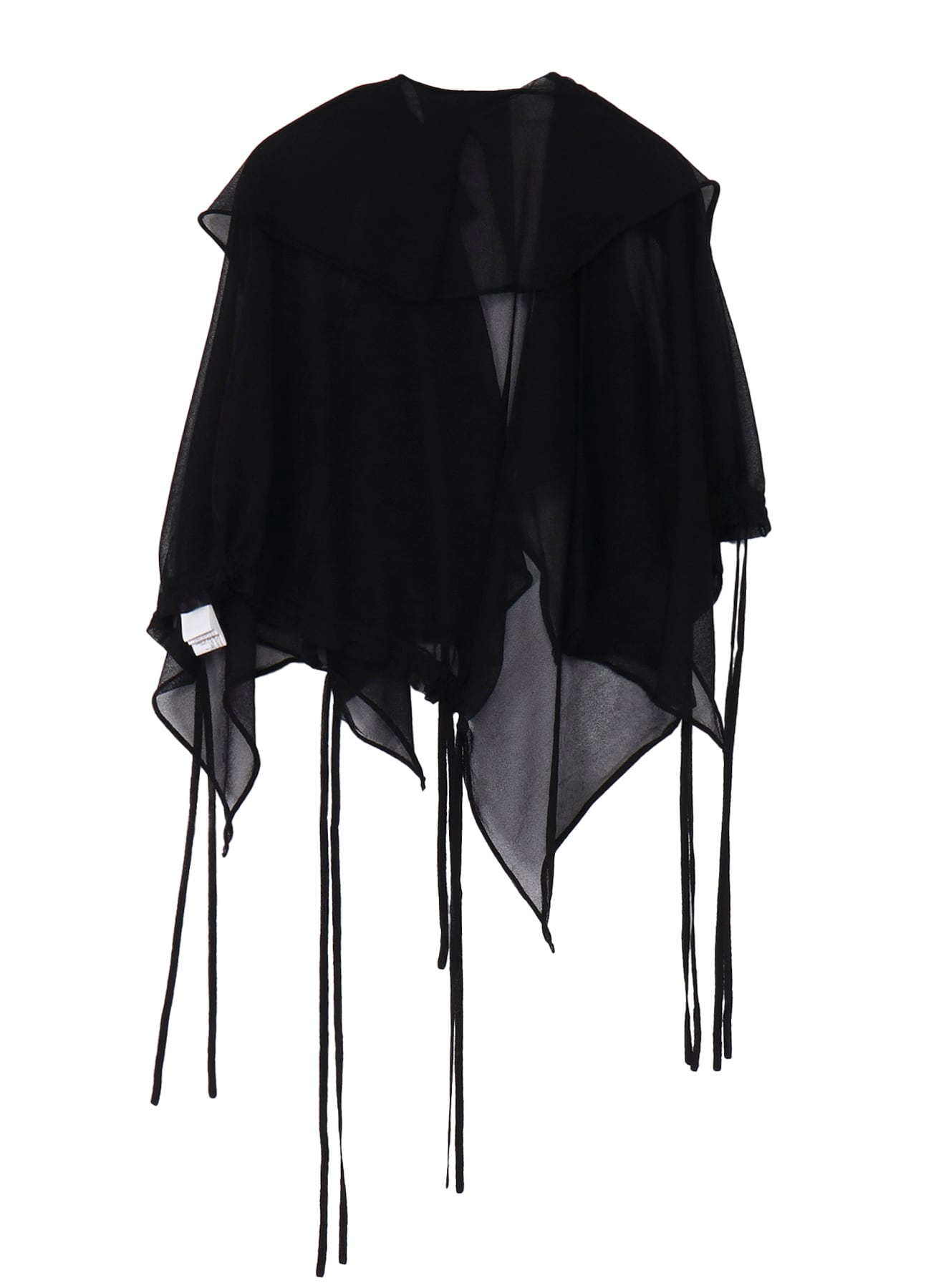 SHEER JERSEY 2 WAY PONCHO