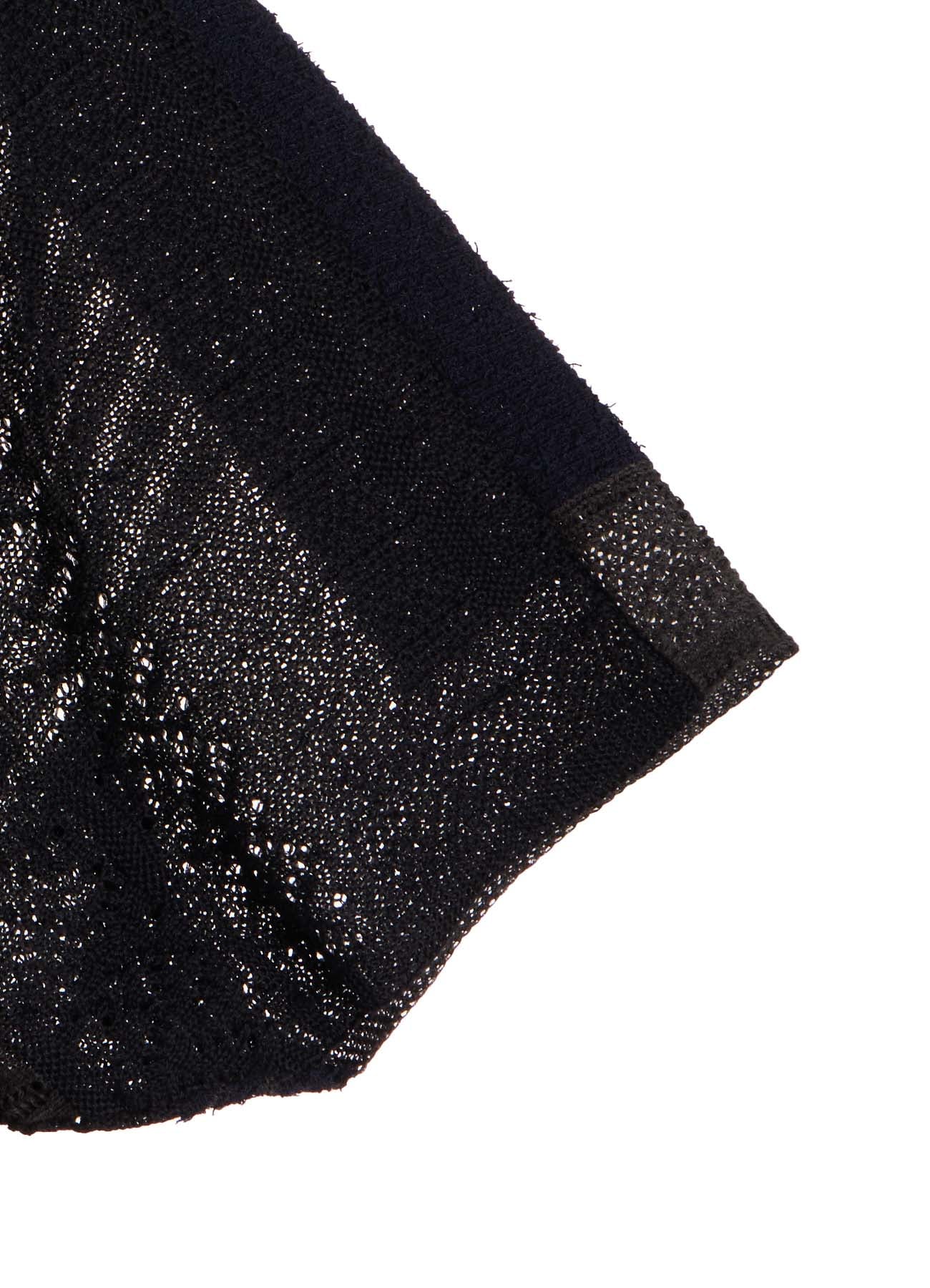 8G PATCHWORK MIX ASYMMETRY GATHER PULLOVER