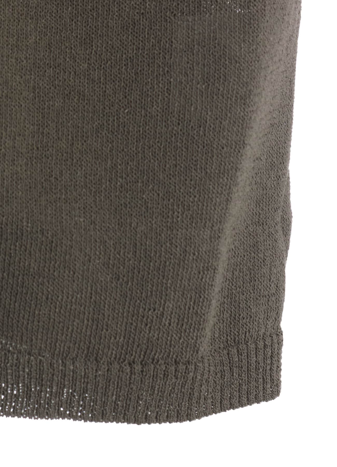 POLYESTER TULLE ASYMMETRIC PULLOVER