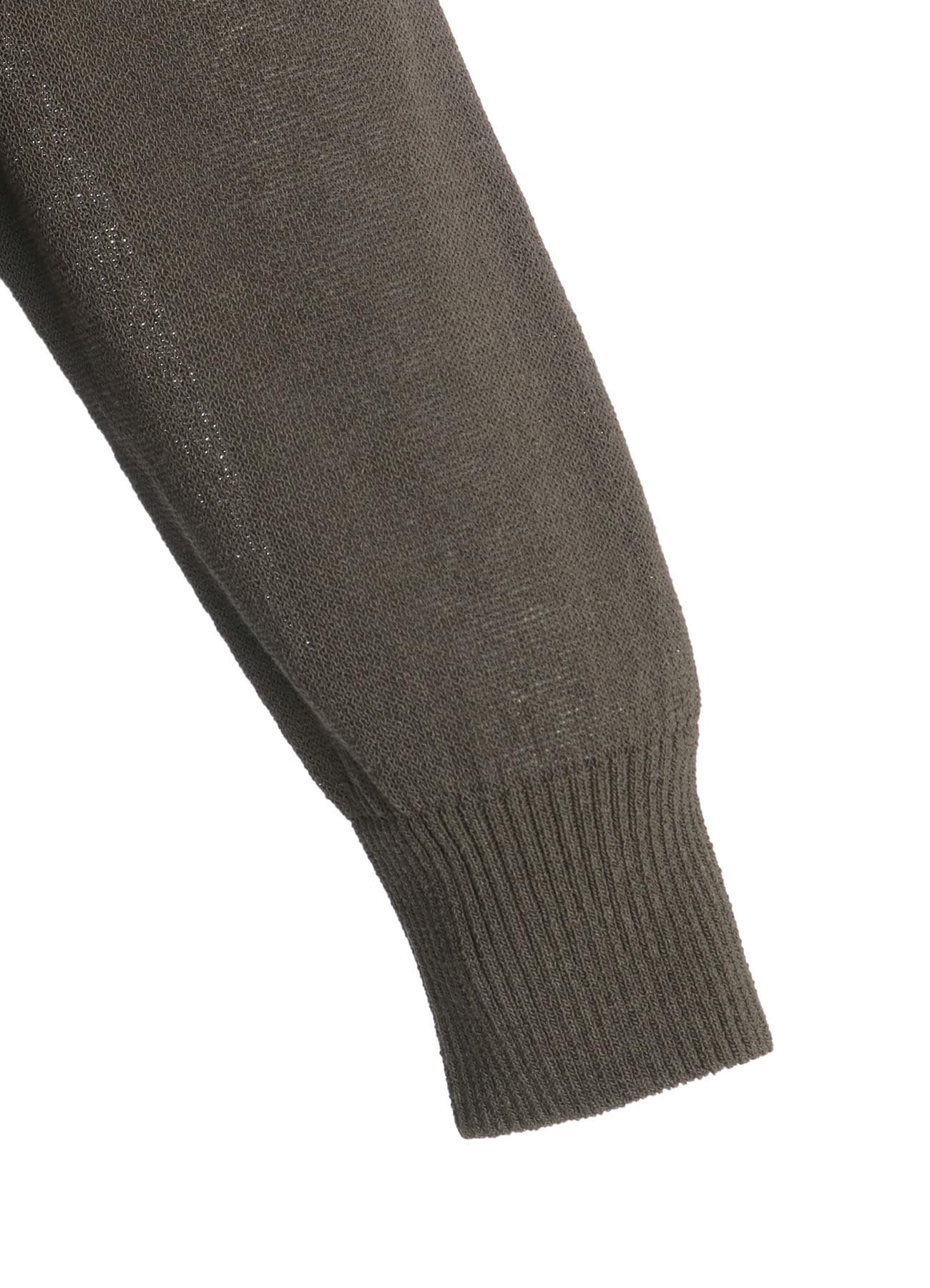 POLYESTER TULLE 2WAY CARDIGAN