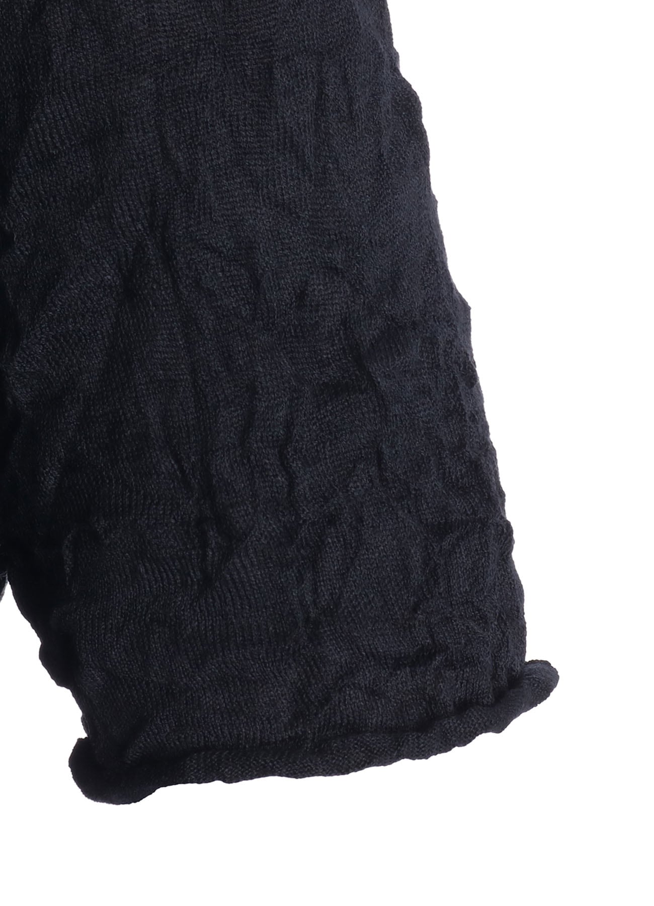 WRINKLED HALF SLEEVE PULLOVER