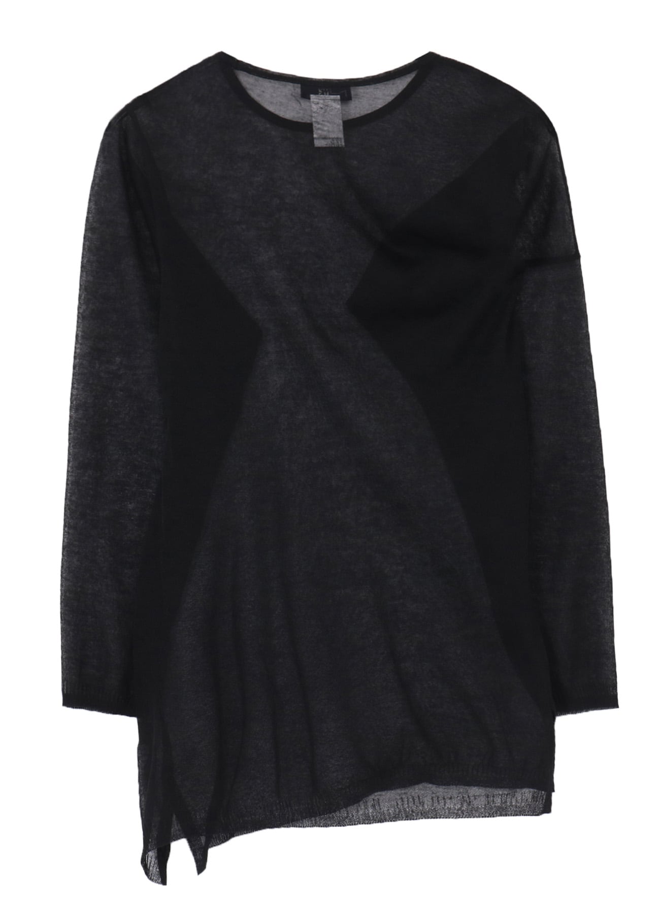 ALLONGE SHEER LONG DRAPE KNIT