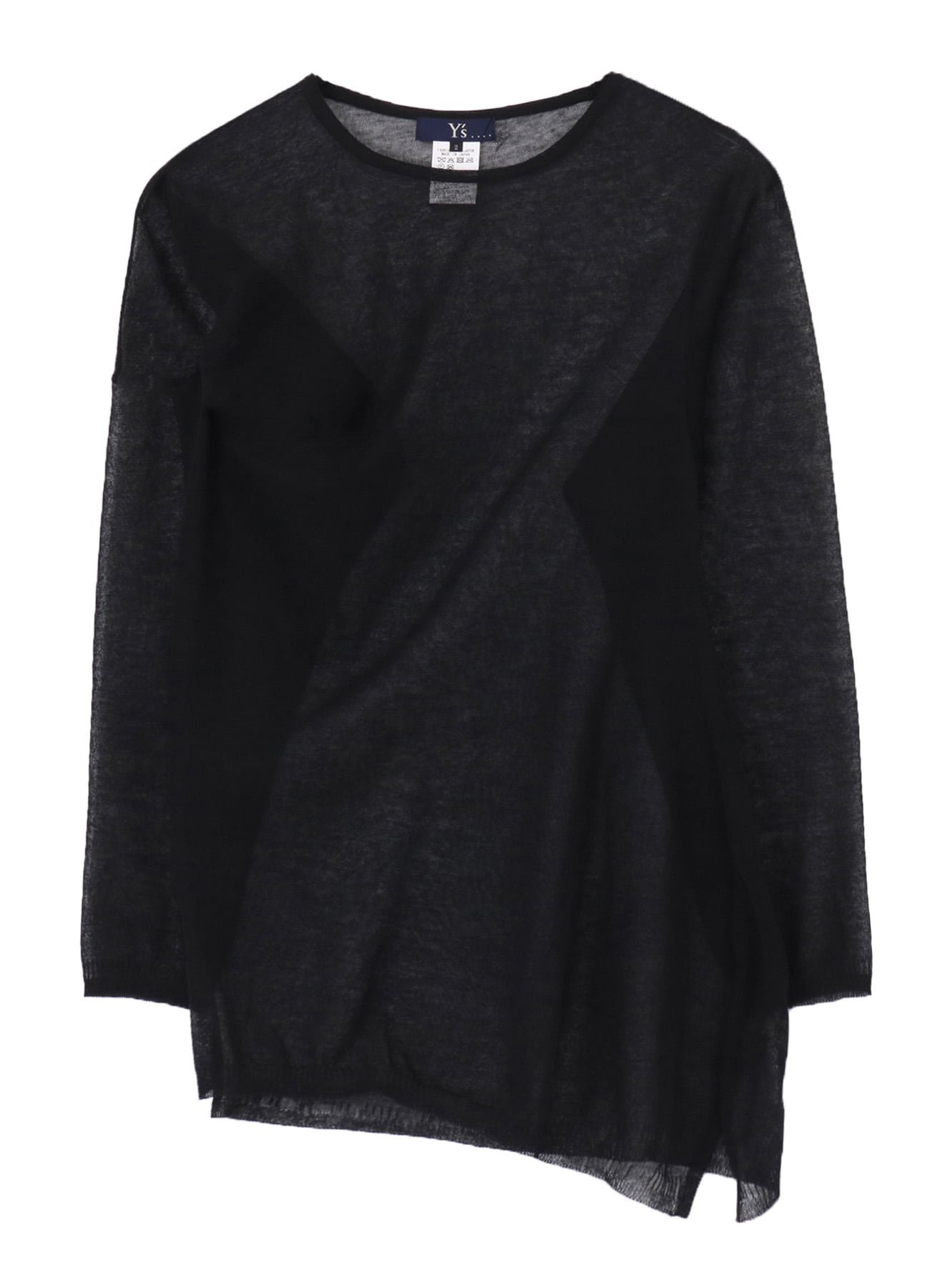 ALLONGE SHEER LONG DRAPE KNIT