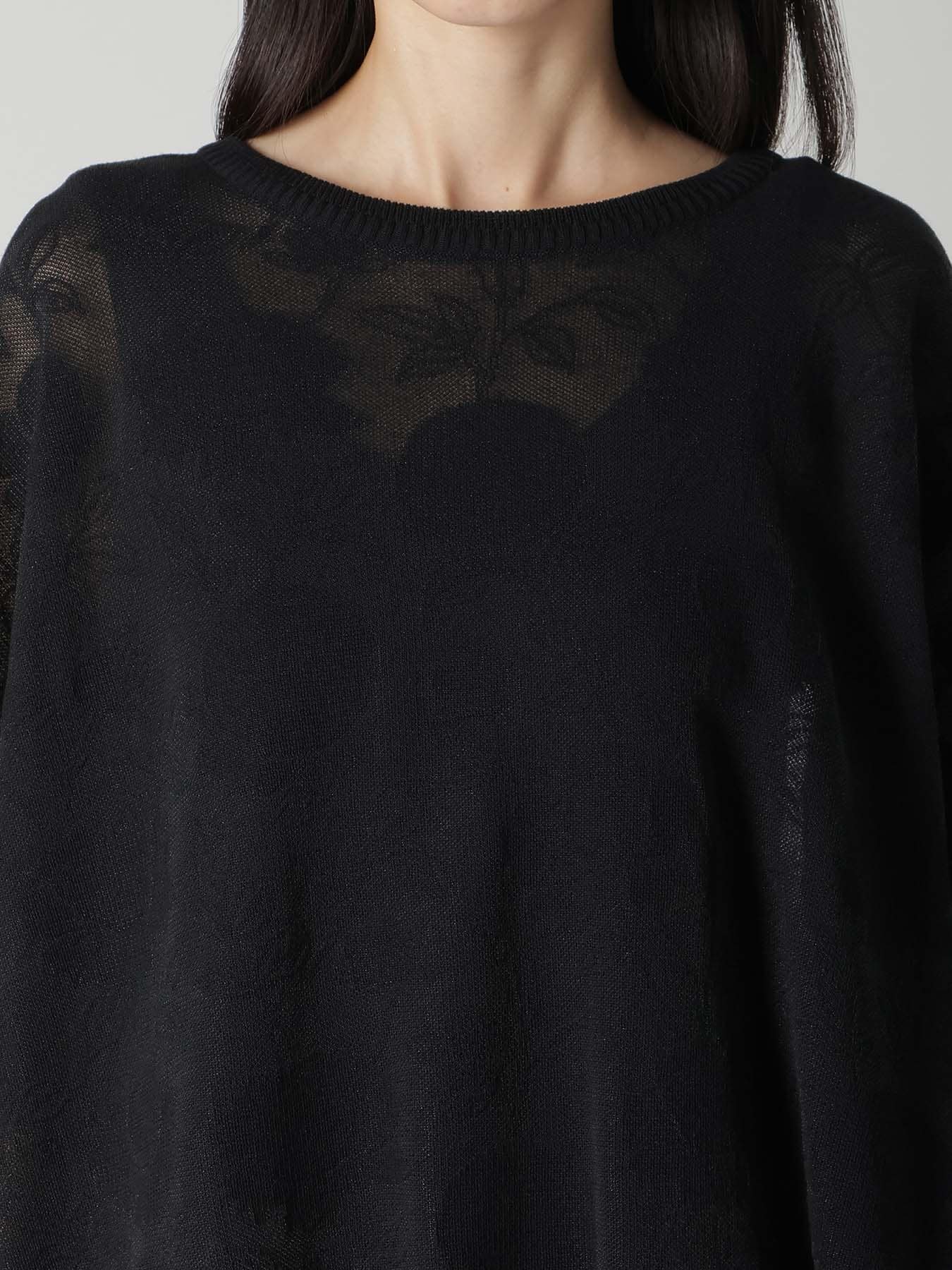 COTTON/NYLON COMPACT TWIST BIG KNIT