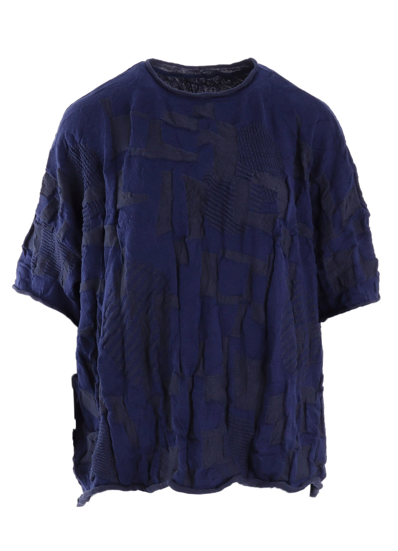 STRIPE CIRCLE LINKS BIG PULLOVER