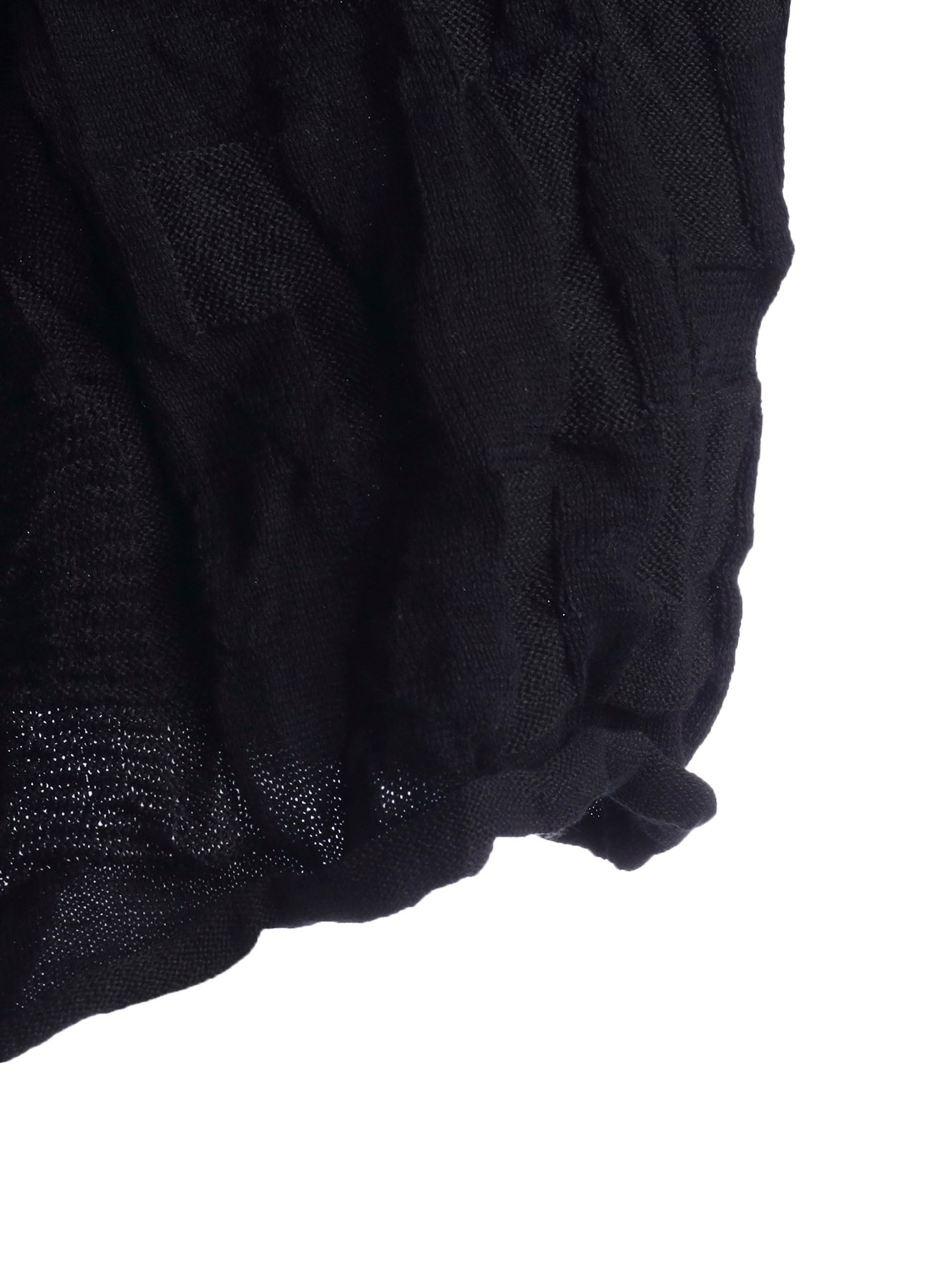 STRIPE CIRCLE LINKS 3-BUTTON CARDIGAN