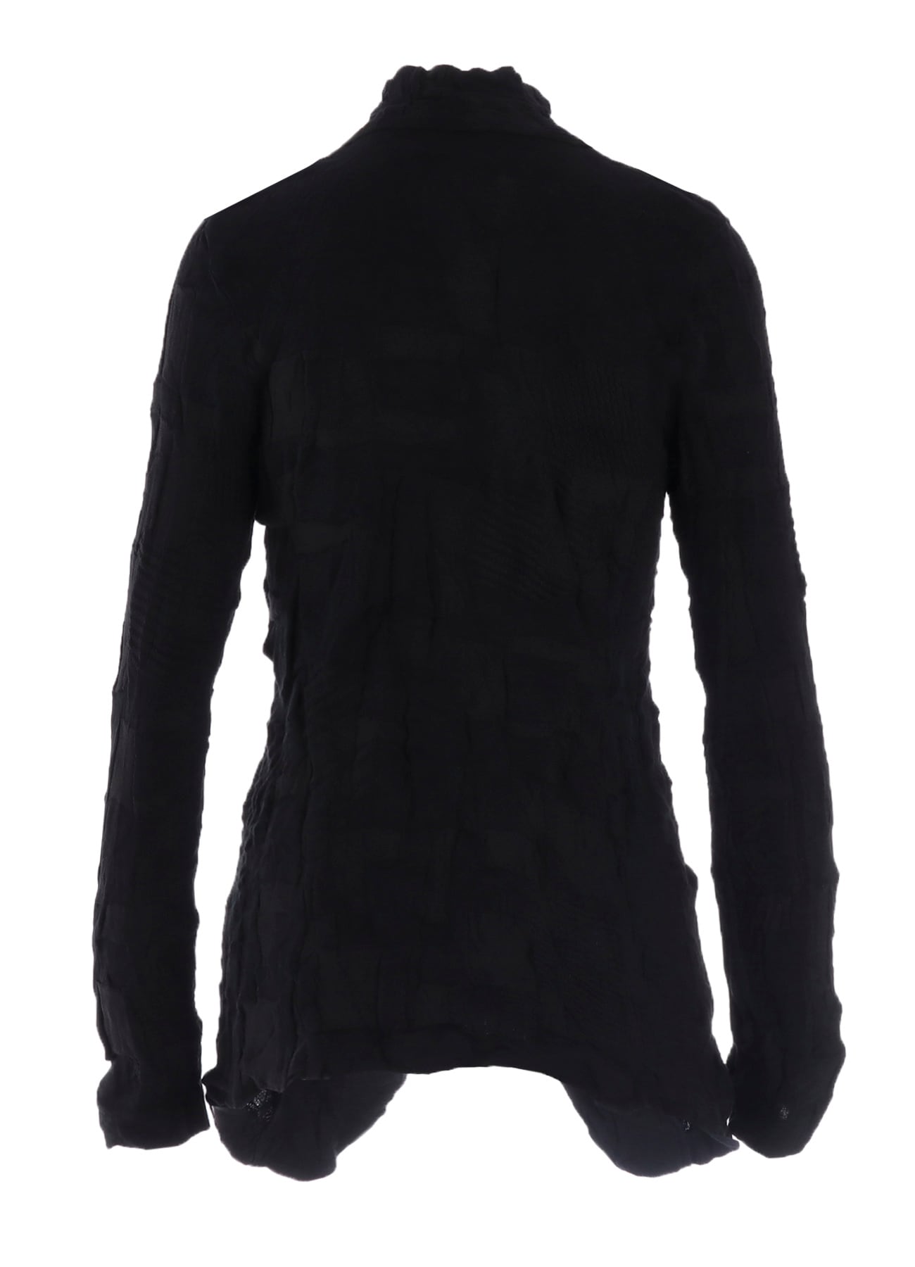 STRIPE CIRCLE LINKS 4-BUTTON JACKET