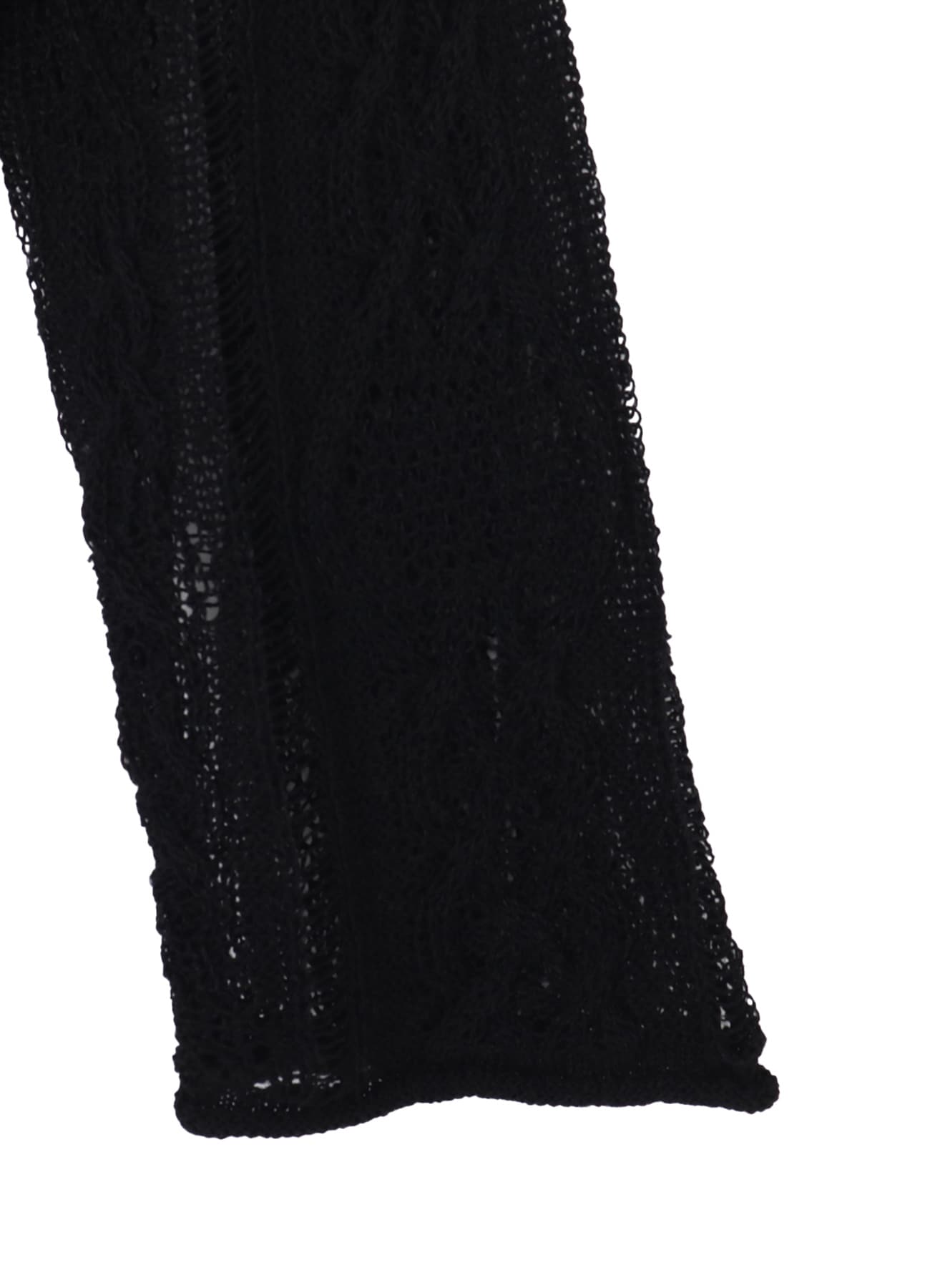 OPEN-WEAVE CABLE-KNIT PULLOVER