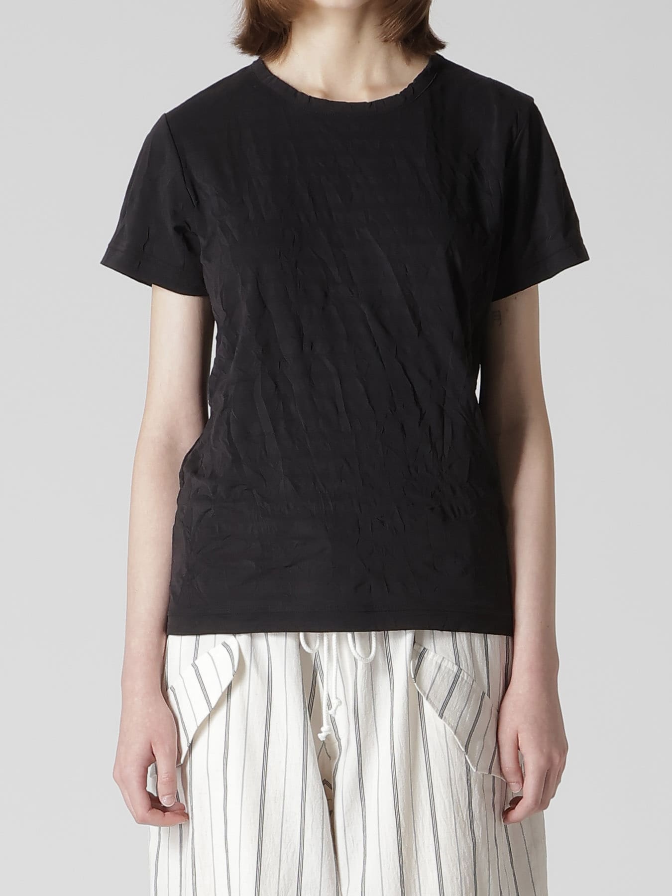 WRINKLE JERSEY Y'S STITCH T