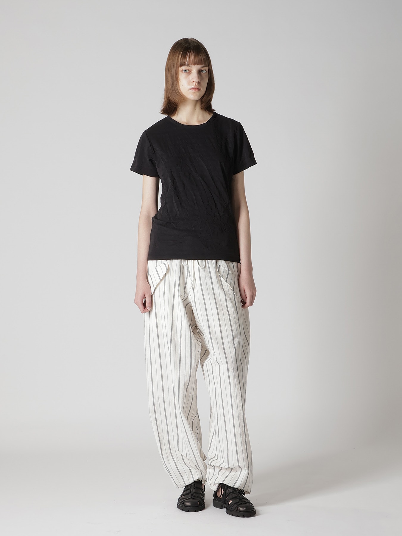 WRINKLE JERSEY Y'S STITCH T